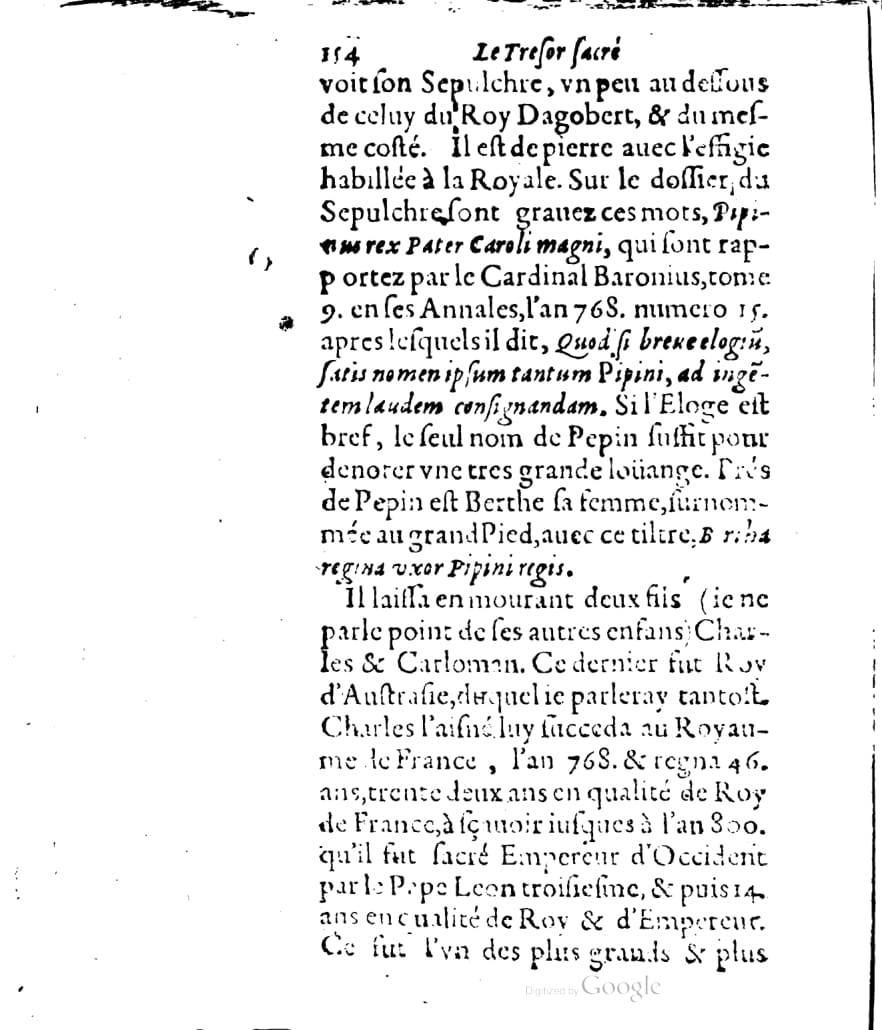 1636 - Jean Billaine - Trésor sacré ou inventaire des saintes reliques - British Library