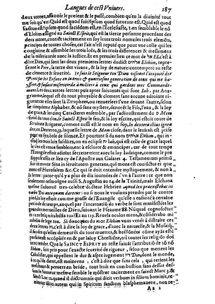 1613 - Matthieu Berjon - Trésor de l’histoire des langues de cet univers - BM Lyon