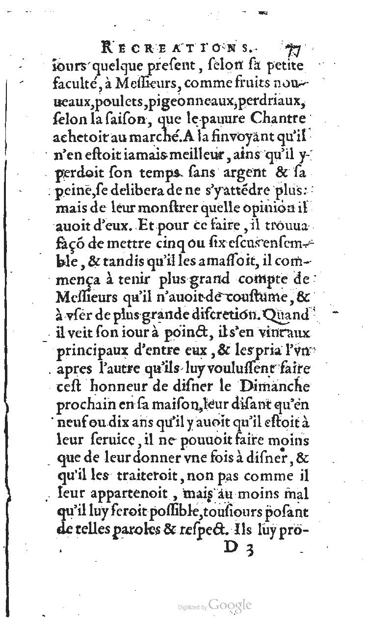 1627 - Jean Delamare - Trésor des récréations - BSB Munich