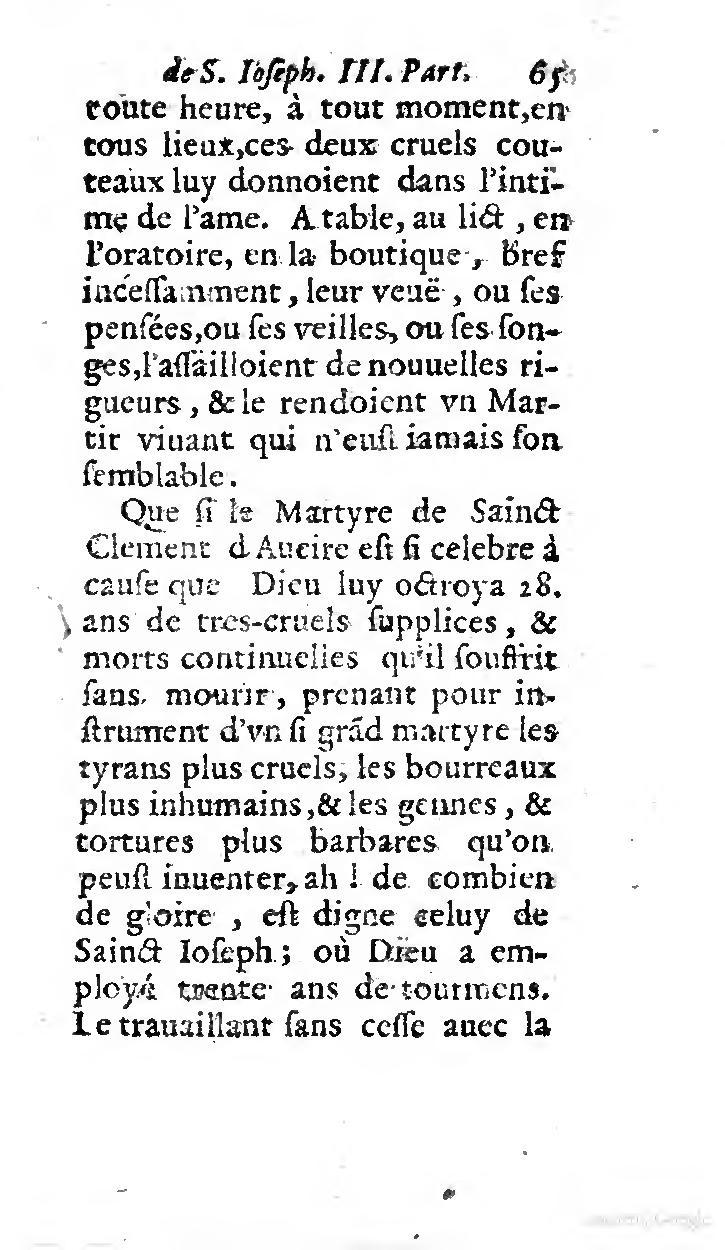 1646 - Jean Piot - Trésor inestimable de Saint-Joseph - BNC Rome