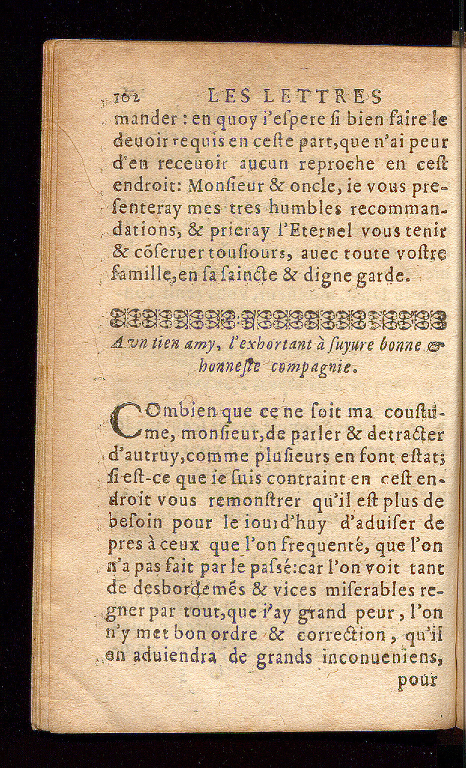 1614 - Barthélemy Vincent - Élite et Trésor des lettres missives - Bâle