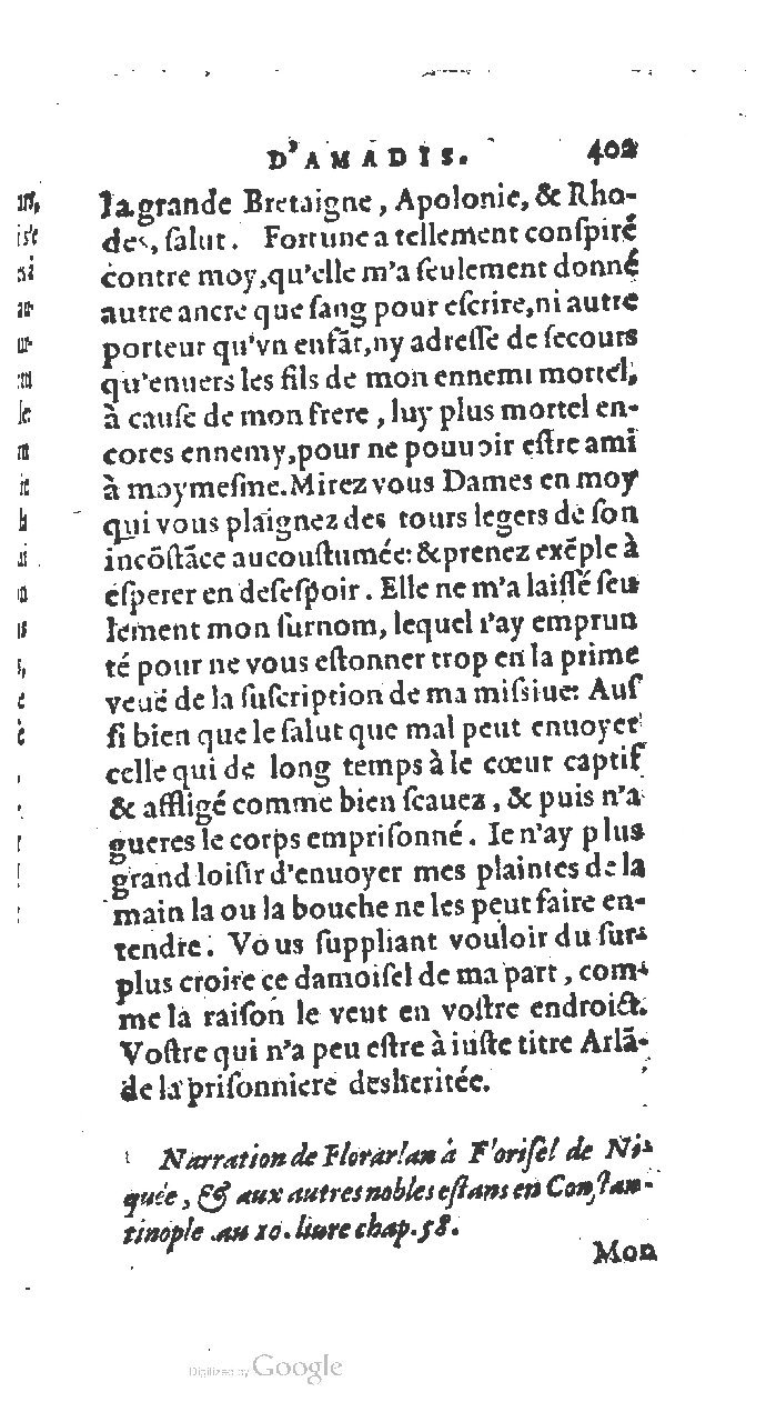1572 - Jan van Waesberghe - Trésor des Amadis - BNC Rome