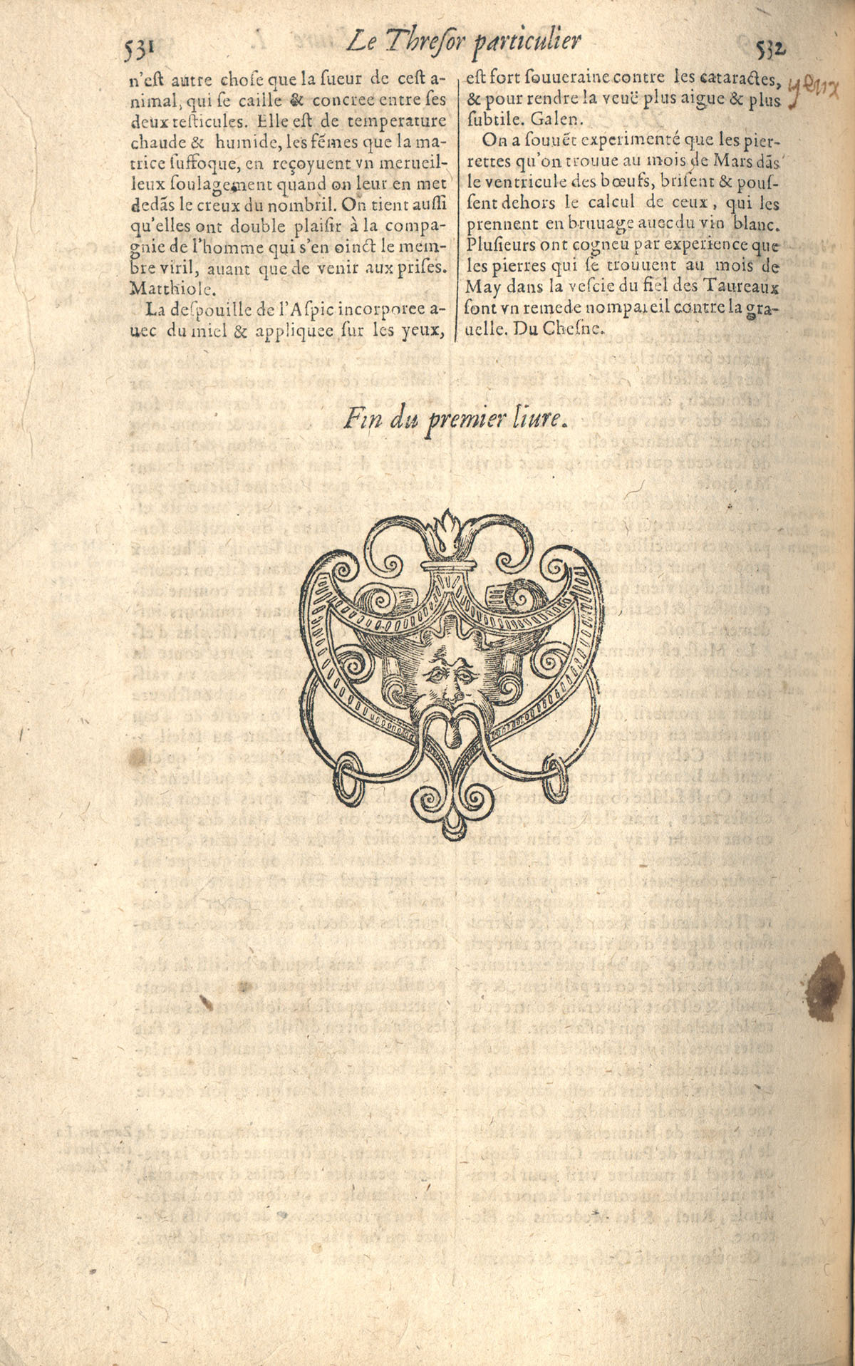 1610 - Étienne Gamonet - Grand Trésor ou dispensaire - CESR Tours