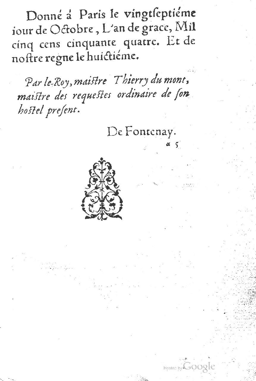 1557 - Antoine Vincent - Trésor d’Evonyme Philiatre - UC Madrid