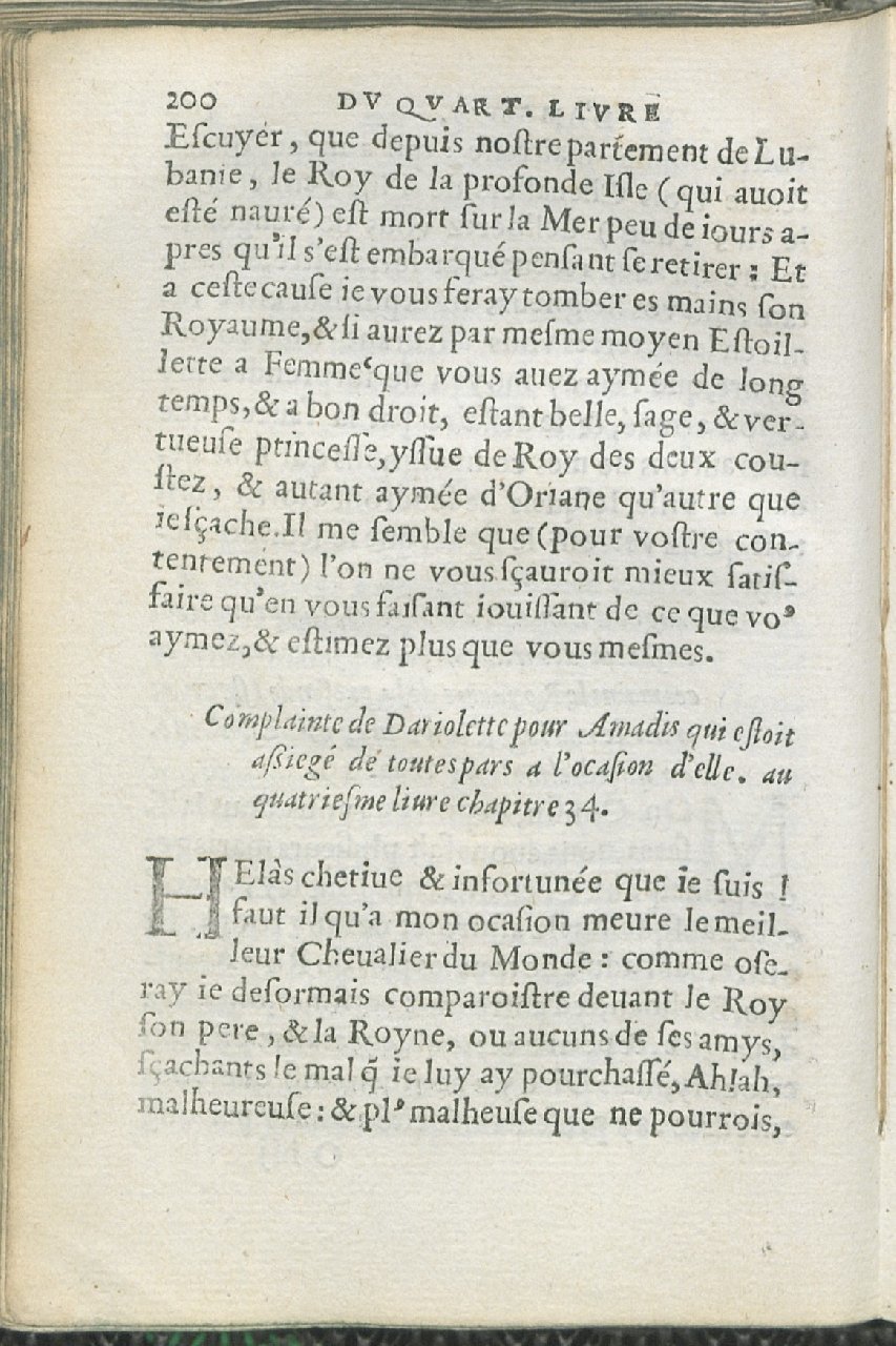1559 - Pierre Regnard - Trésor des Amadis - Det KLG Copenhague
