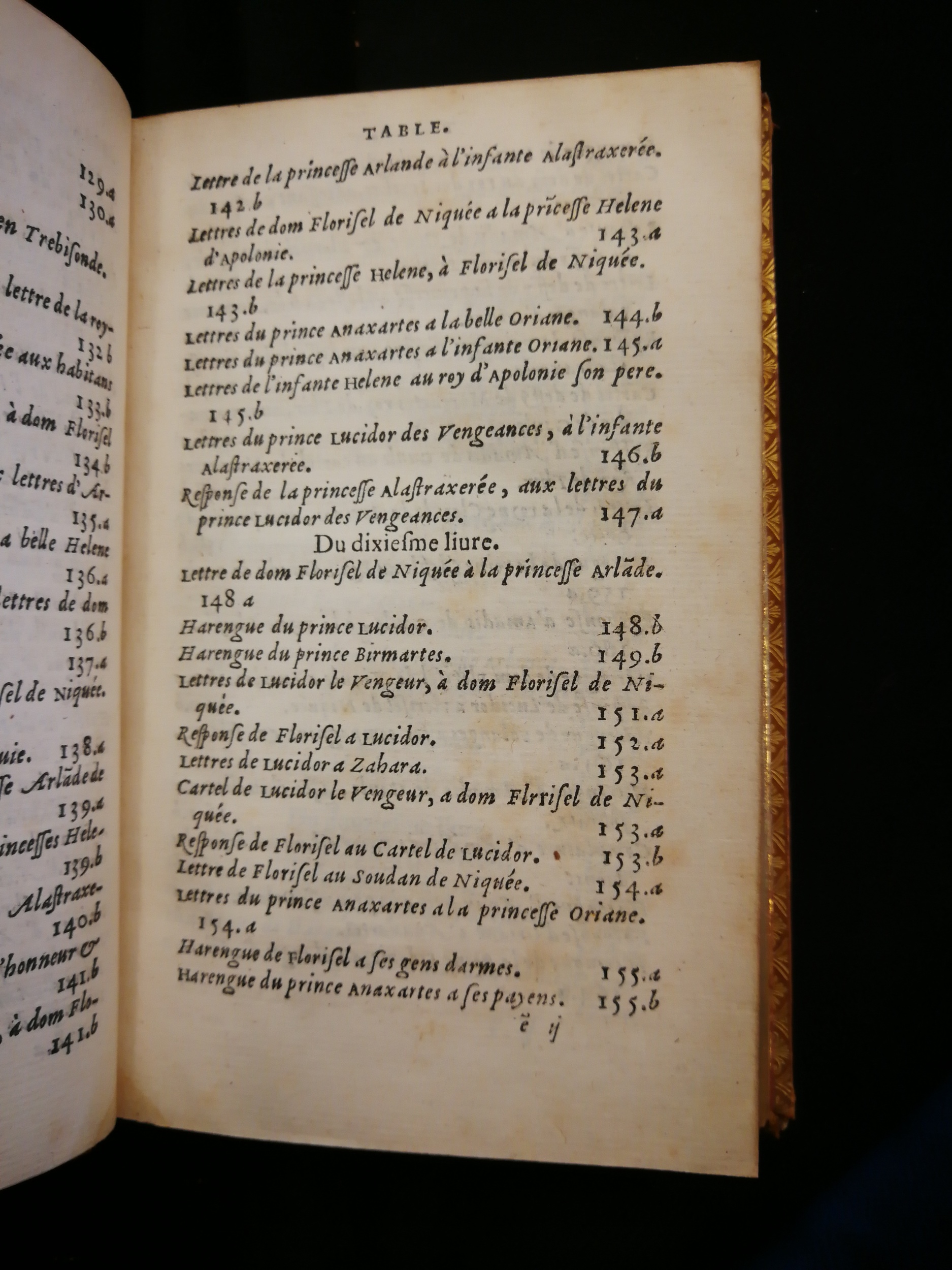 1559 - Étienne Groulleau - Trésor des Amadis - Les Méjanes, Aix-en-Provence