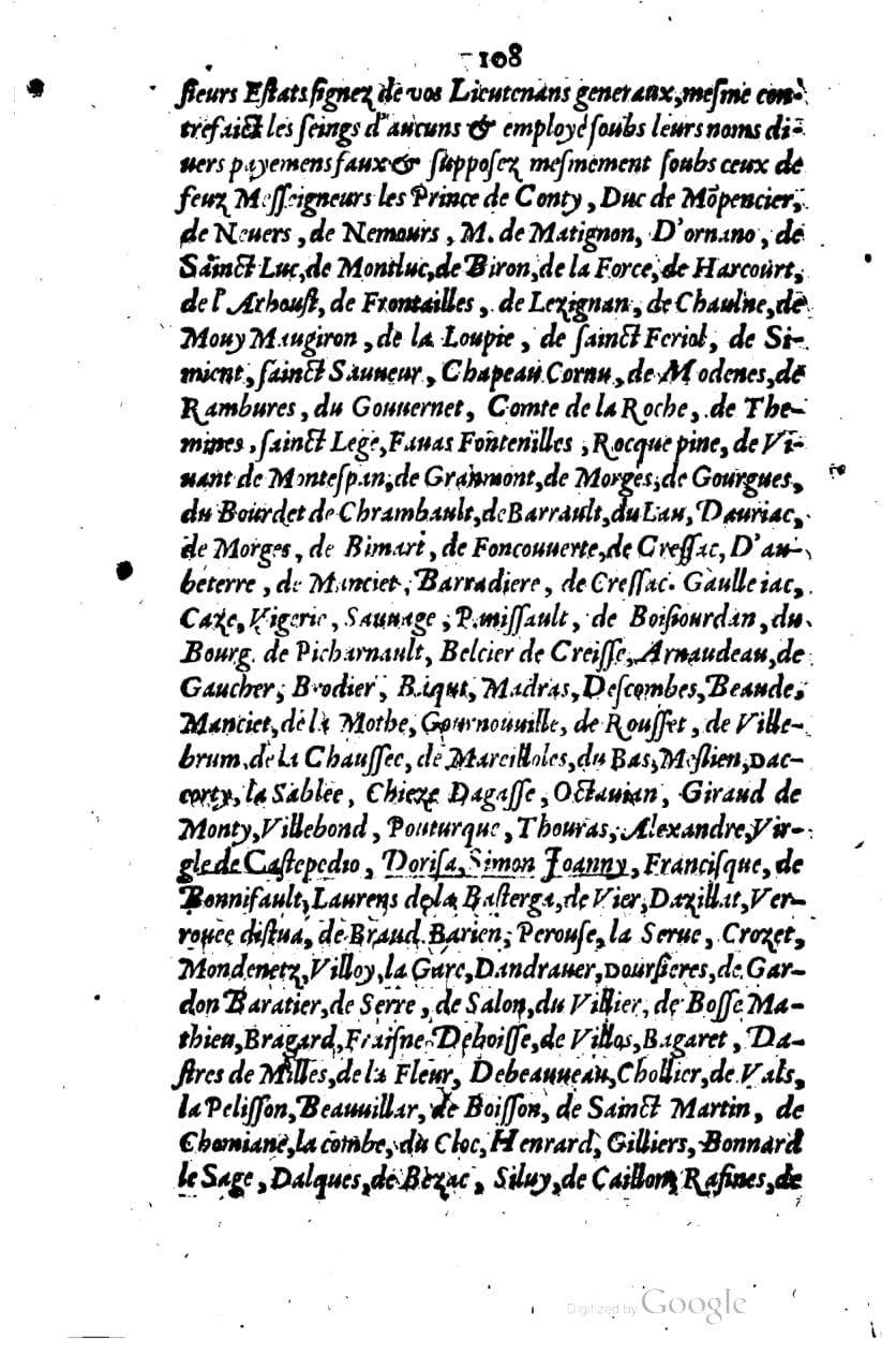 1615 - s.n. 1 - Trésor des trésors de France - BM Lyon 1615 - s.n. 1 - Trésor des trésors de France - BM Lyon