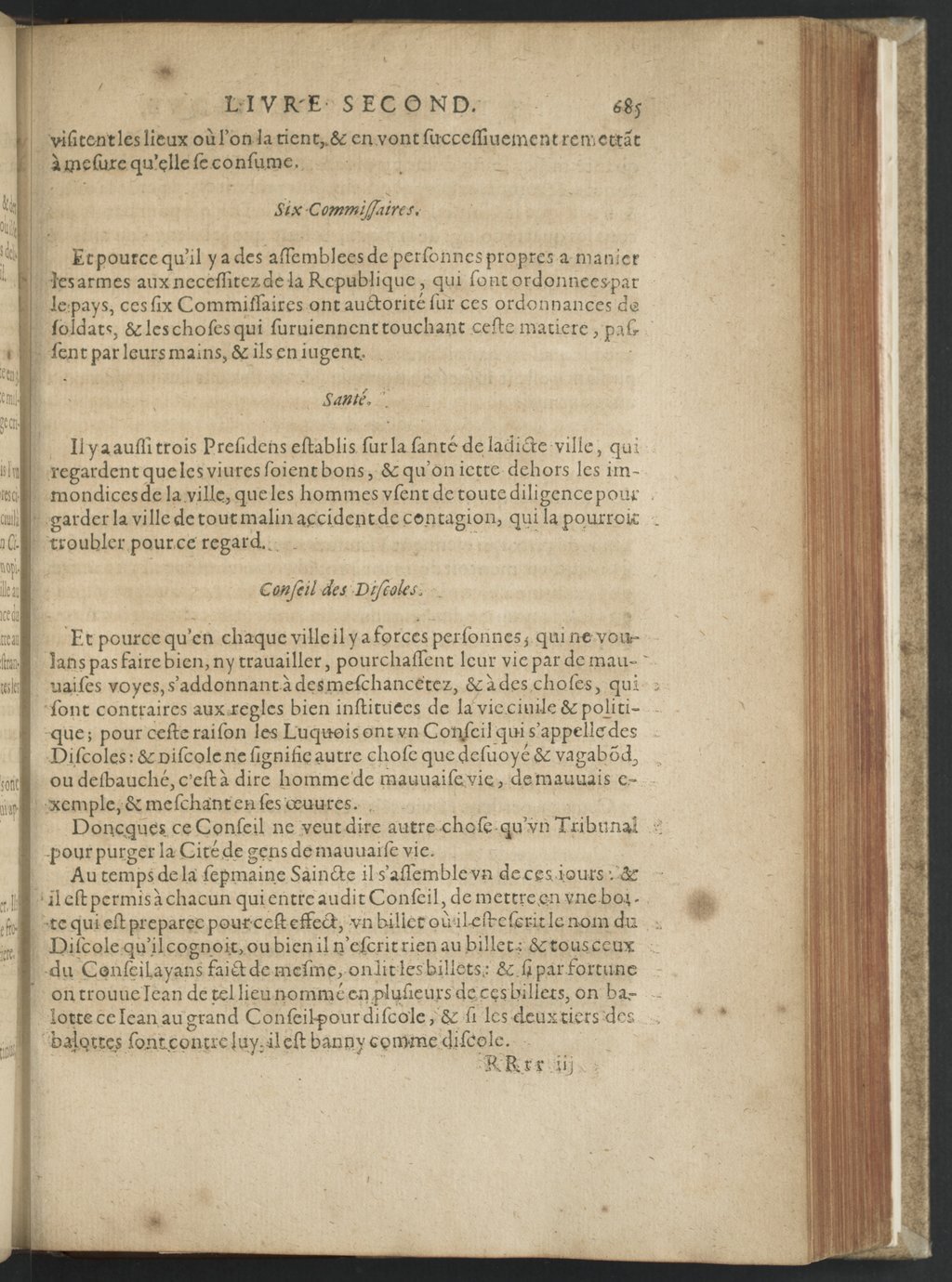 1608 - Nicolas Du Fossé - Trésor politique - BnF Tolbiac