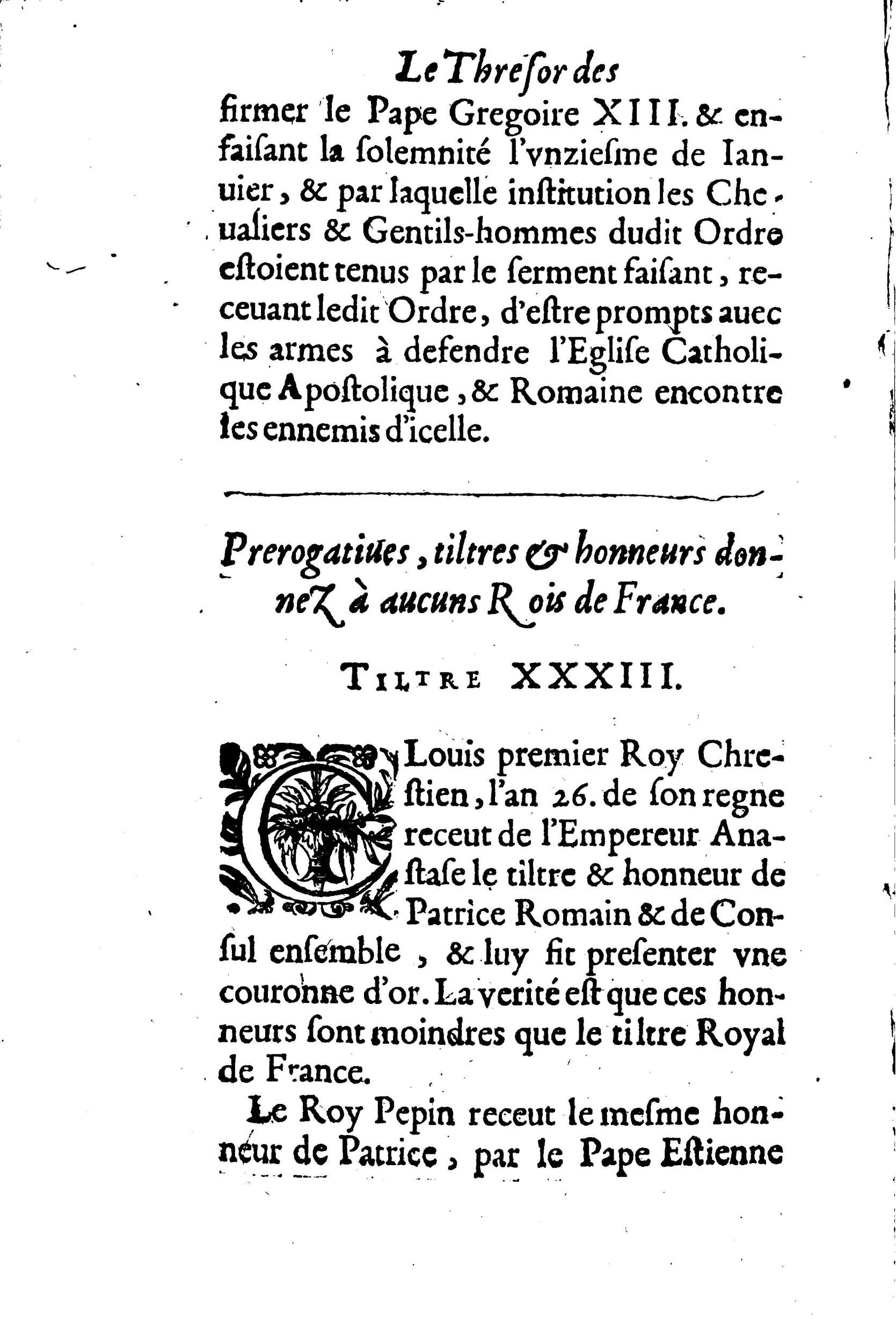 1633 - Jean Corrozet - Trésor des histoires de France - BM Lyon 1633 - Jean Corrozet - Trésor des histoires de France - BM Lyon