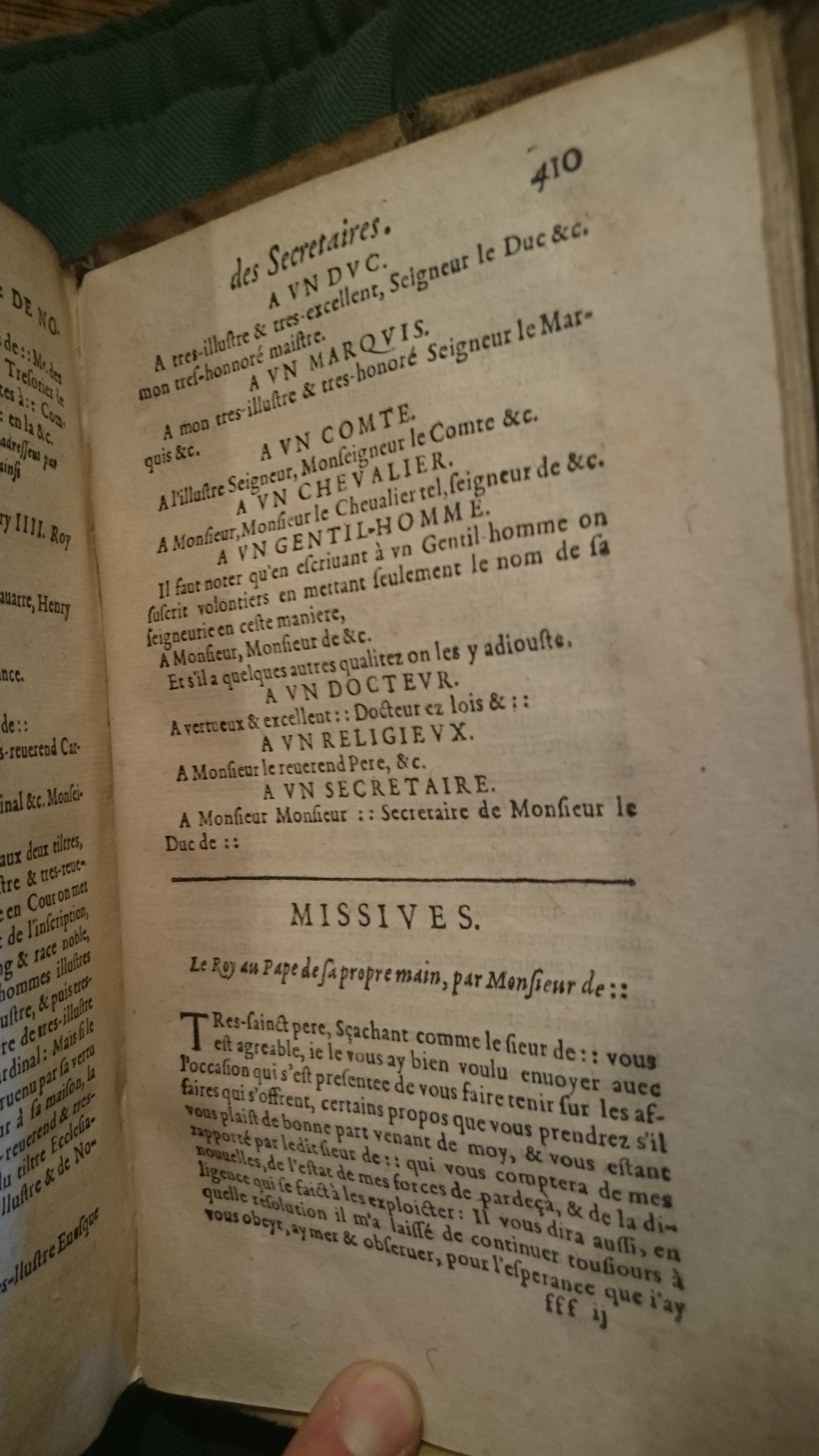 1599 - Abel Langelier - Trésor du nouveau style et protocole de chancellerie - BnF