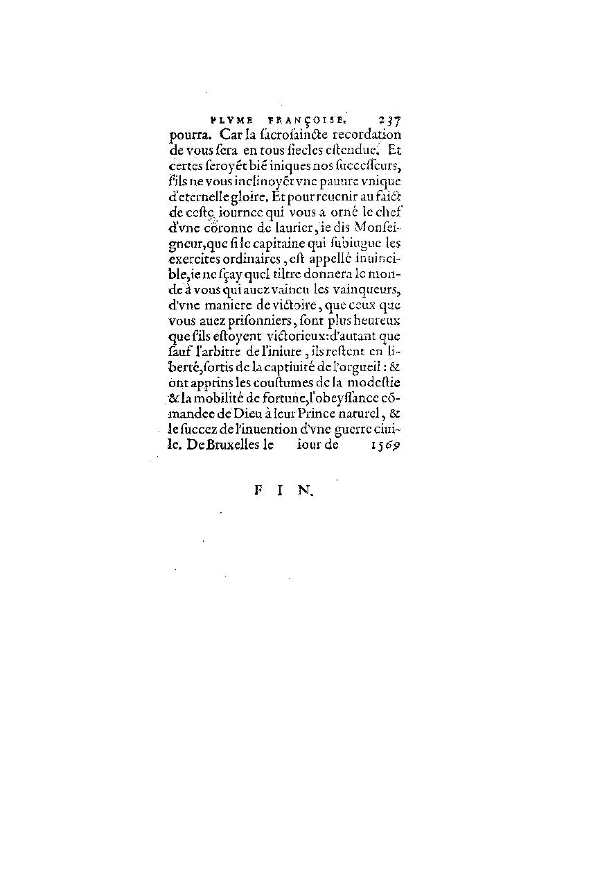 1572 - Nicolas Du Chemin - Finances et Trésor de la plume française - BM Lyon
