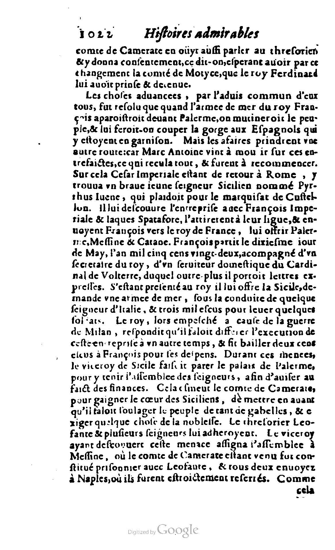 1620 - Samuel Crespin - Trésor d’histoires admirables et mémorables - BCU Lausanne