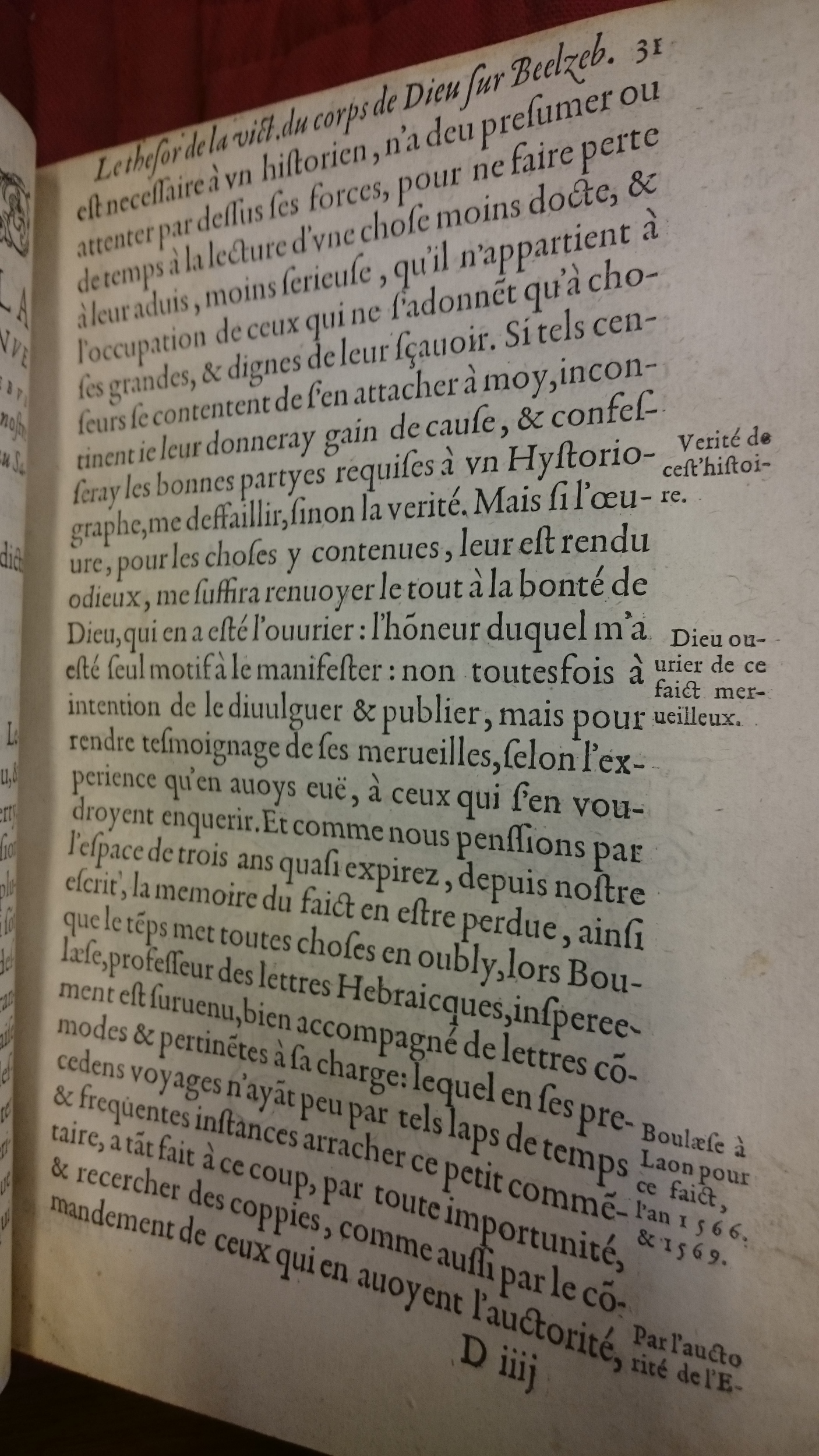 1578 - Nicolas Chesneau - Trésor et entière histoire de la triomphante victoire du corps de Dieu sur l’esprit malin - BM Lyon