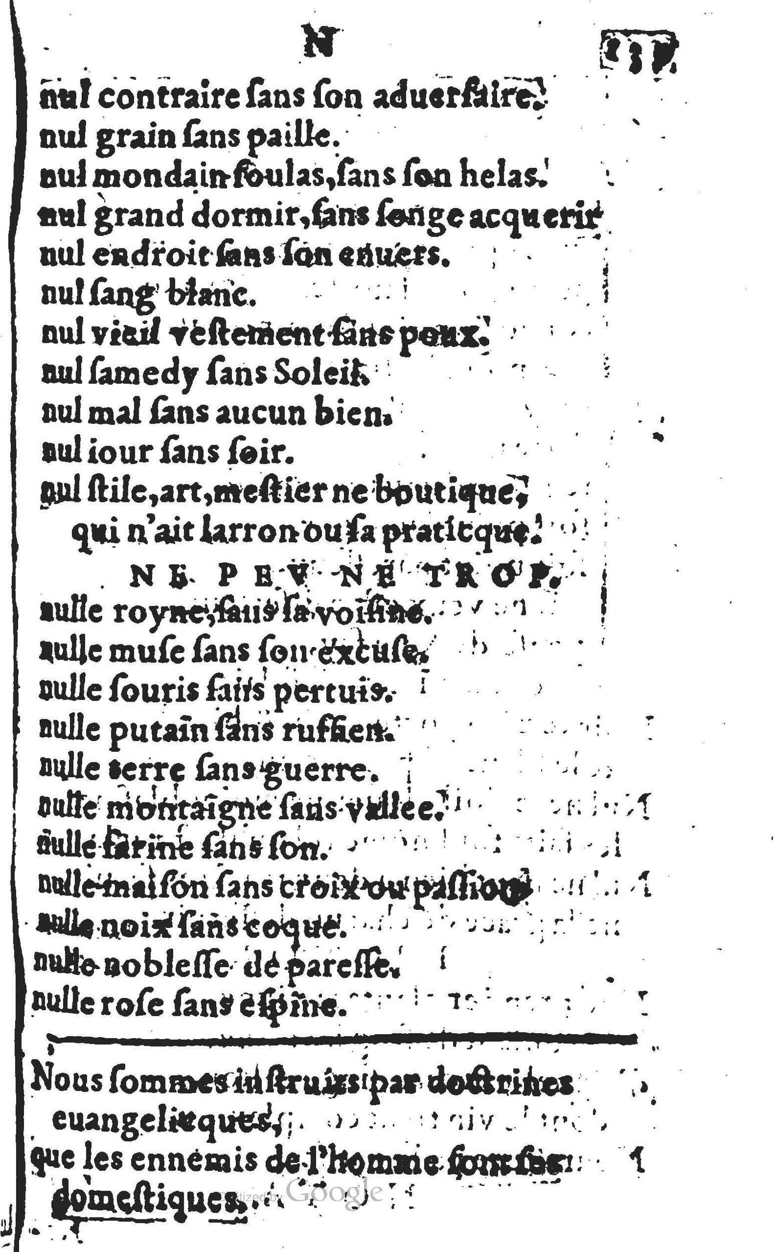 1578 - Nicolas Lescuyer - Trésor des sentences dorées - UGent