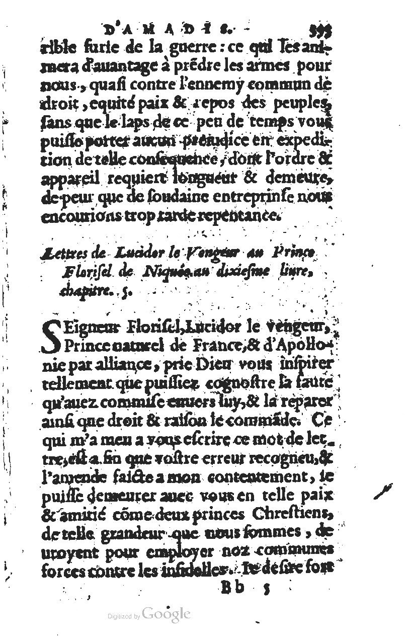 1567 - Jean Pygot - Trésor des Amadis - BM Lyon