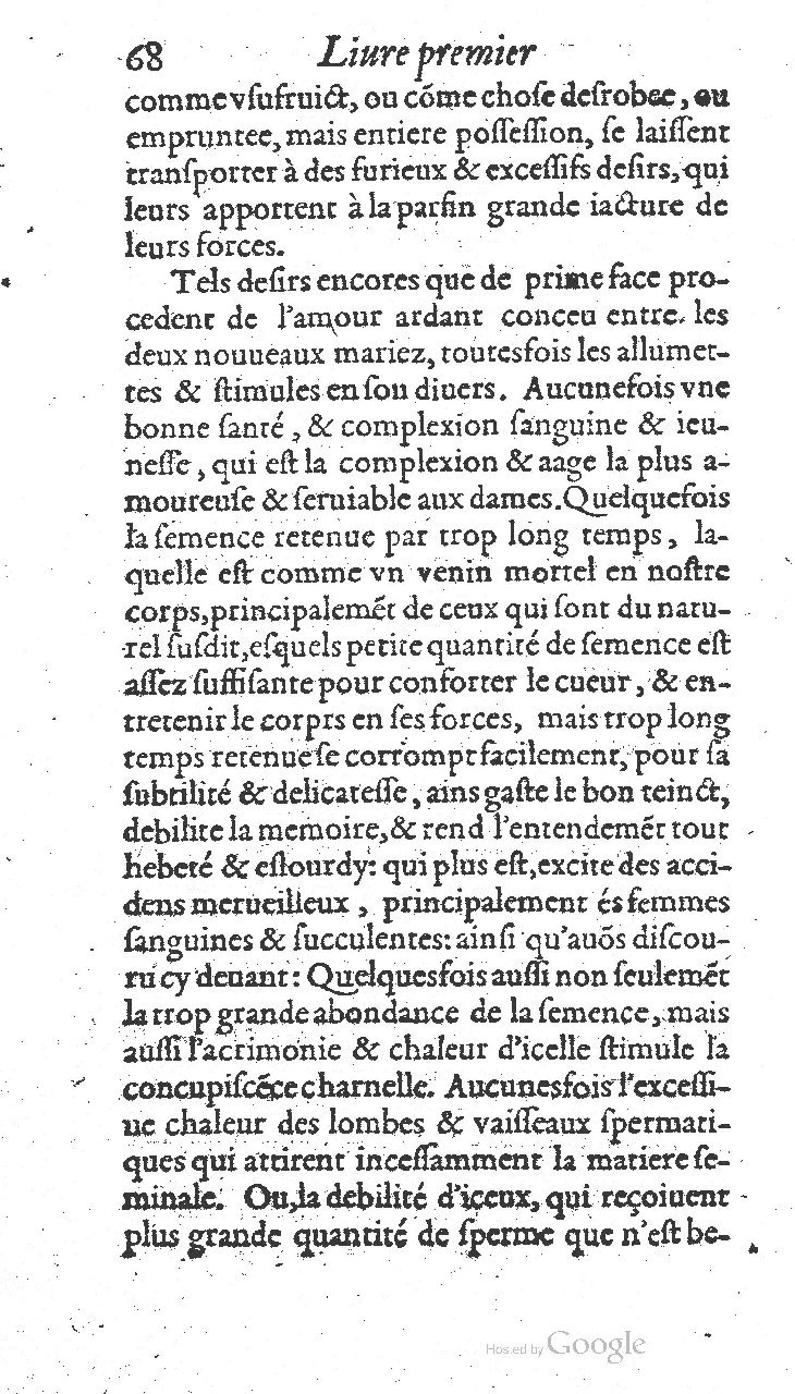 1585 - Jacques du Puis - Trésor des remèdes secrets pour les maladies des femmes - BnF