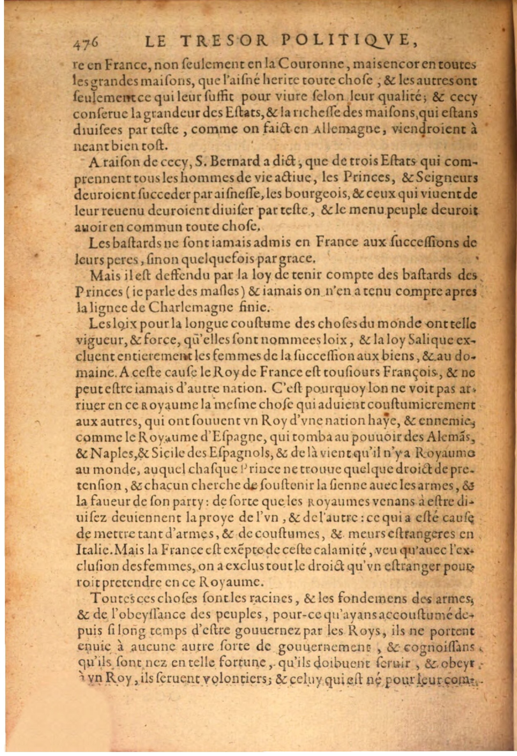 1608 - Pierre Chevalier - Trésor politique - BSB Munich