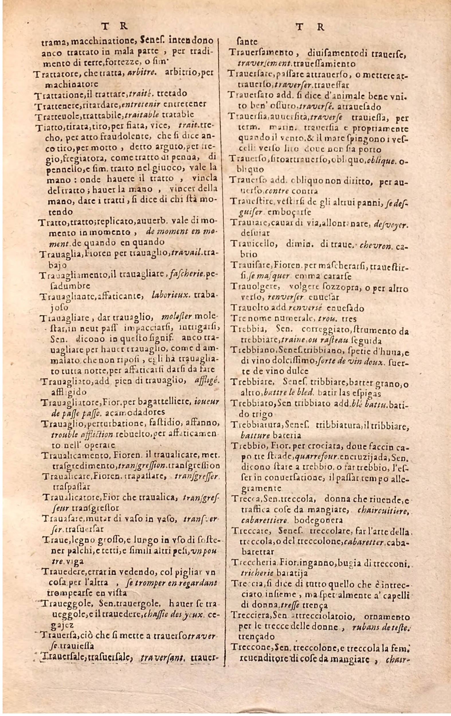 1627 - Jacques Crespin - Trésor des trois langues (Troisième partie) - Regensburg