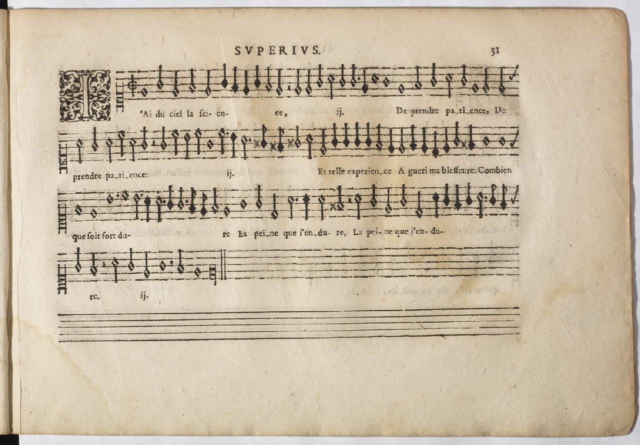 1594 - Paul Marceau - Trésor de musique d&#039;Orlande de Lassus, Superius, Bassus, Tenor, Quinta pars - BnF