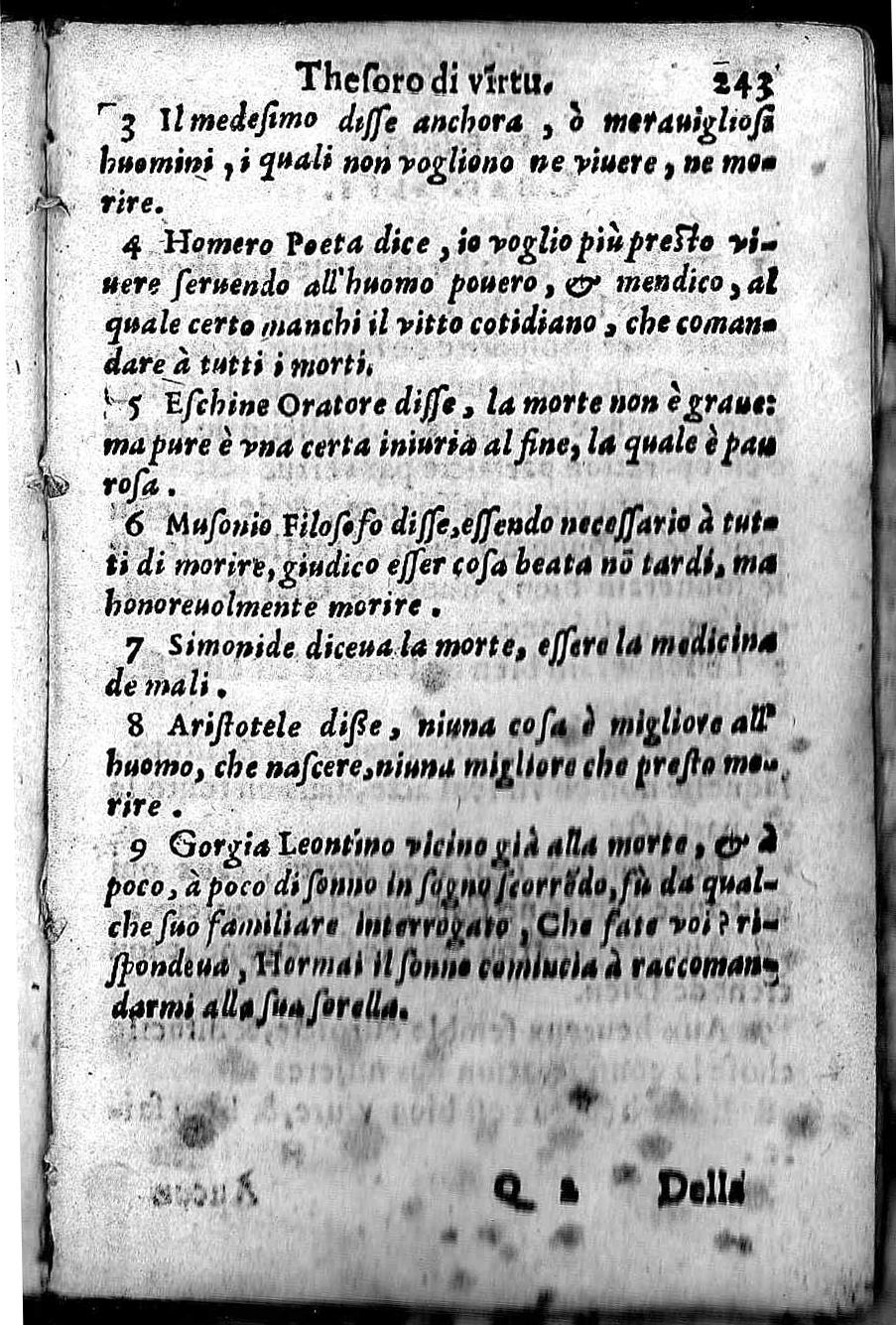 1592  - Giorgio Marescotti - Trésor de vertu - Arezzo