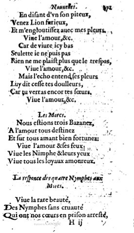 1623 - Jacques Cailloüé - Trésor ou recueil des chansons amoureuses - British Library