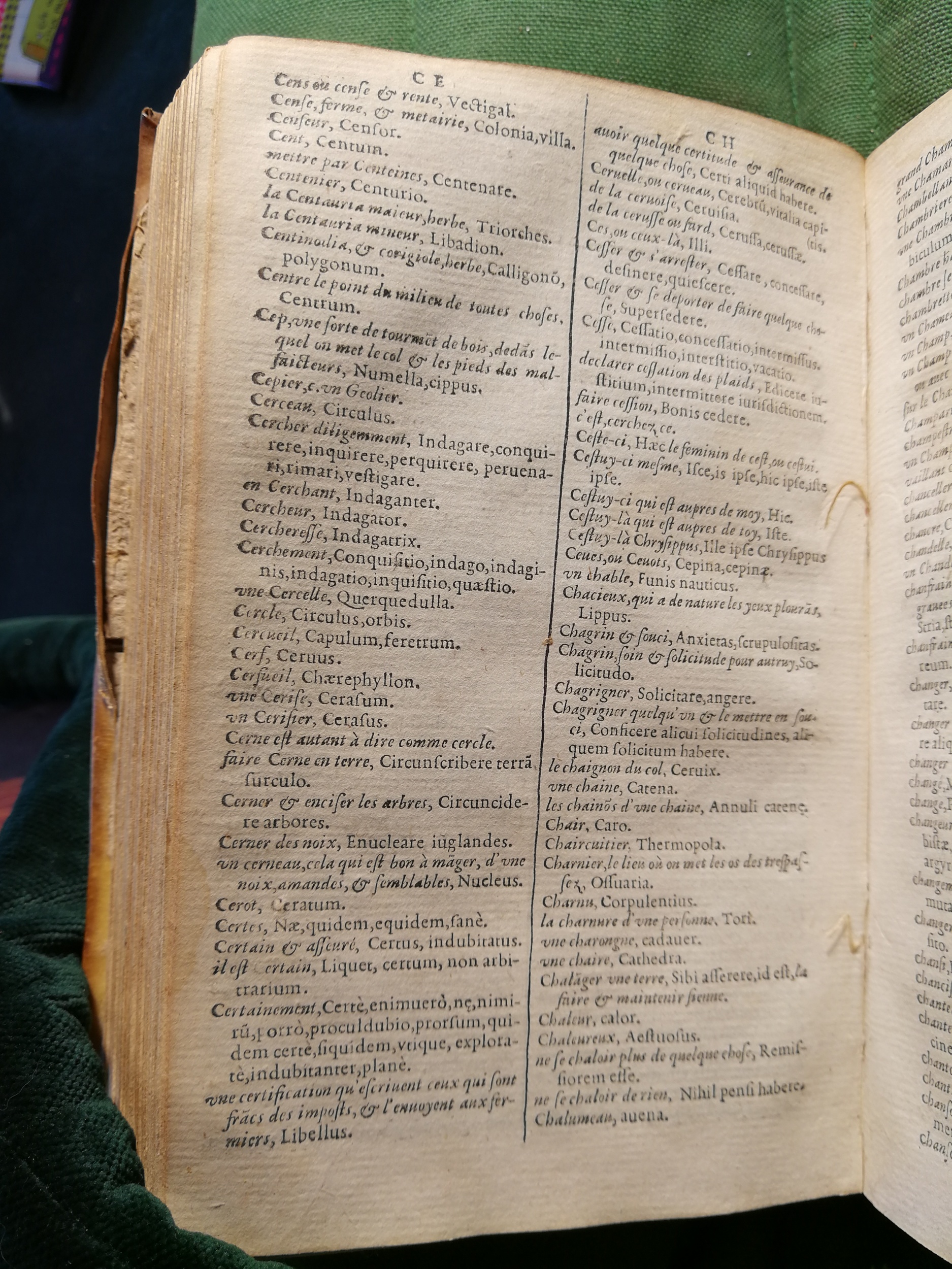 1597 - Martin le Mégissier - Trésor des mots et traits français - BnF