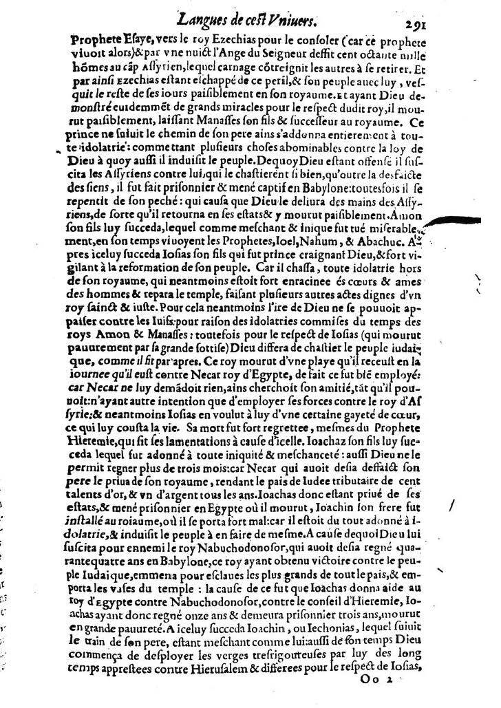 1613 - Matthieu Berjon - Trésor de l’histoire des langues de cet univers - BM Lyon