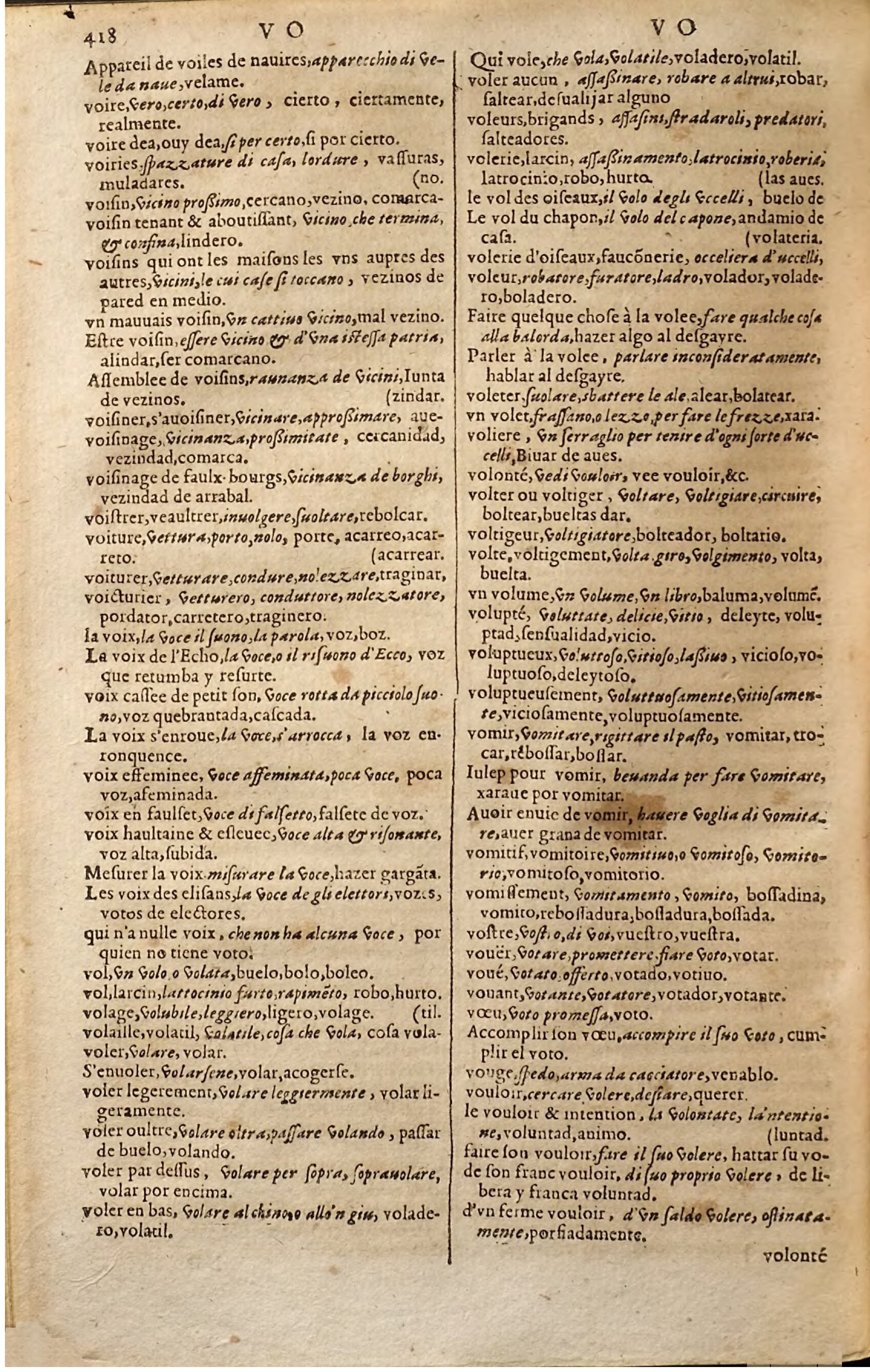 1627 - Jacques Crespin - Trésor des trois langues (Seconde partie) - Regensburg