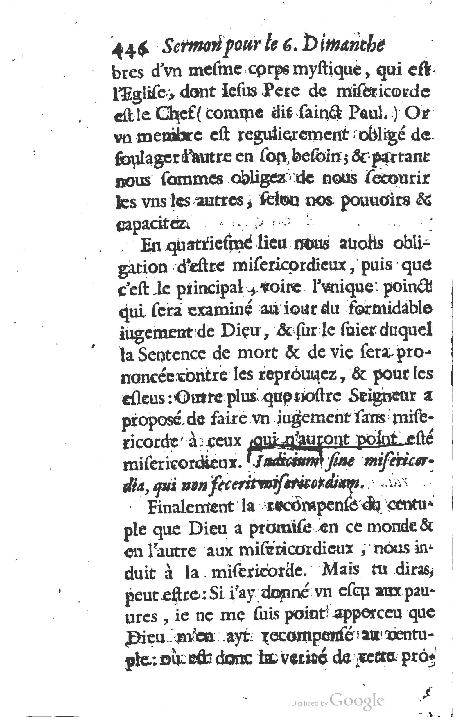 1629 - Manassés de Préaulx - Sermons ou Trésors de la piété chrétienne - BM Lyon