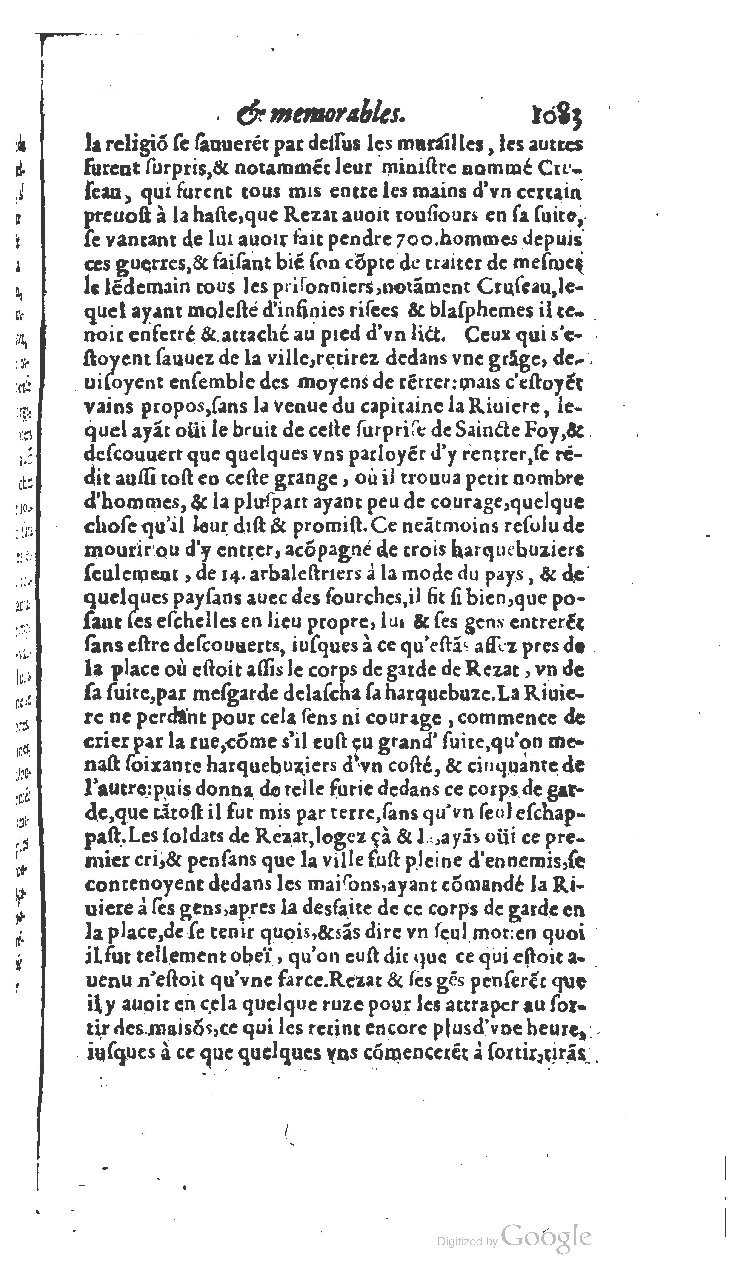 1610 - Paul Marceau - Trésor d’histoires admirables et mémorables - BSB Munich 1610 - Paul Marceau - Trésor d’histoires admirables et mémorables - BSB Munich