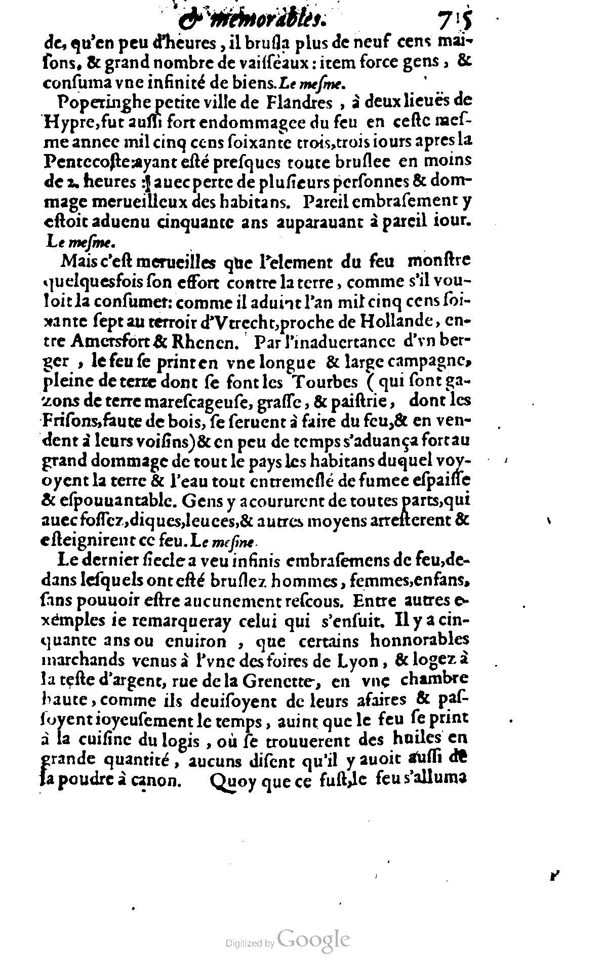 1620 - Samuel Crespin - Trésor d’histoires admirables et mémorables - BCU Lausanne
