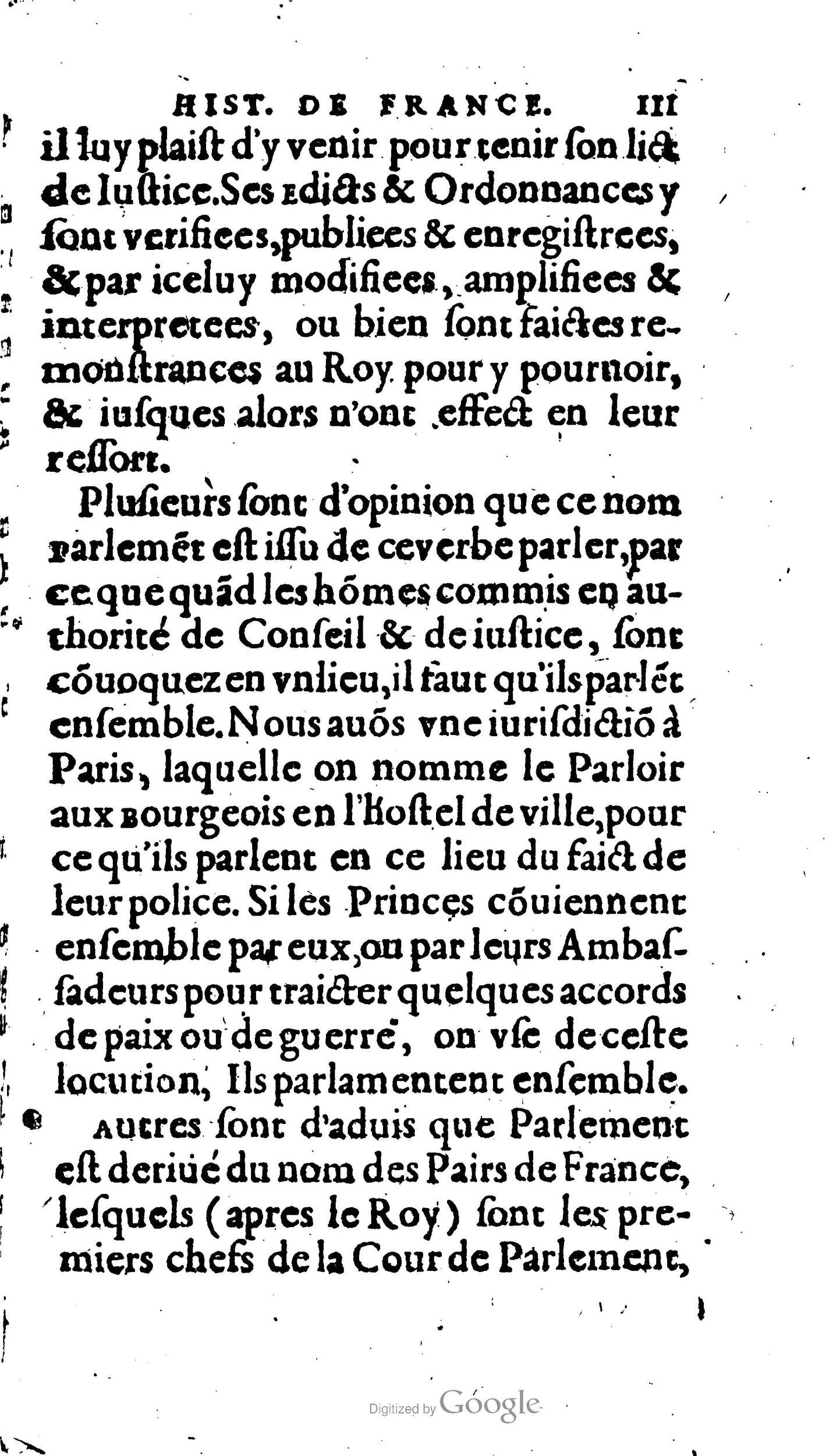 1604 - Galiot Corrozet - Trésor des histoires de France - BNC Florence