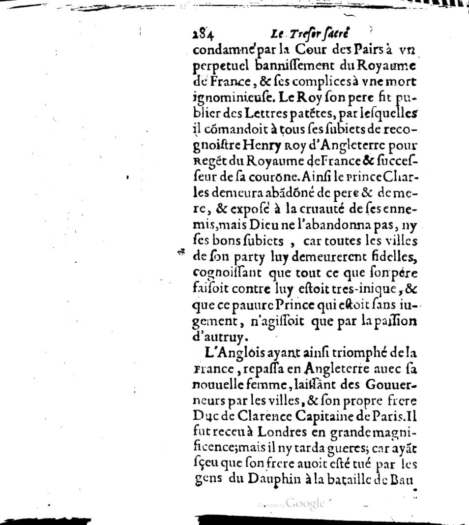 1636 - Jean Billaine - Trésor sacré ou inventaire des saintes reliques - British Library