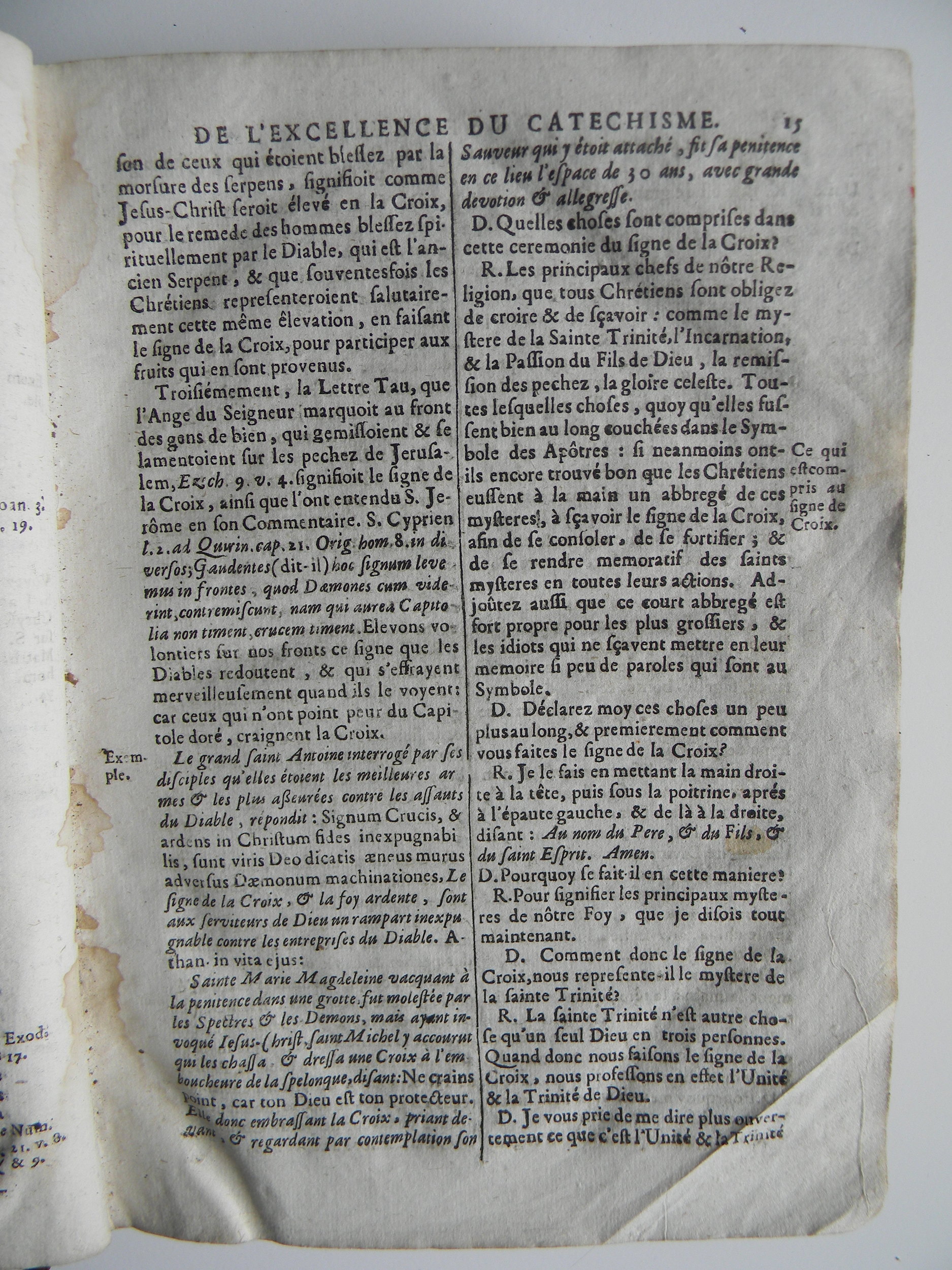 1595 - Guillaume Machuel - Trésor de la doctrine chrétienne - Verneuil-sur-Avre