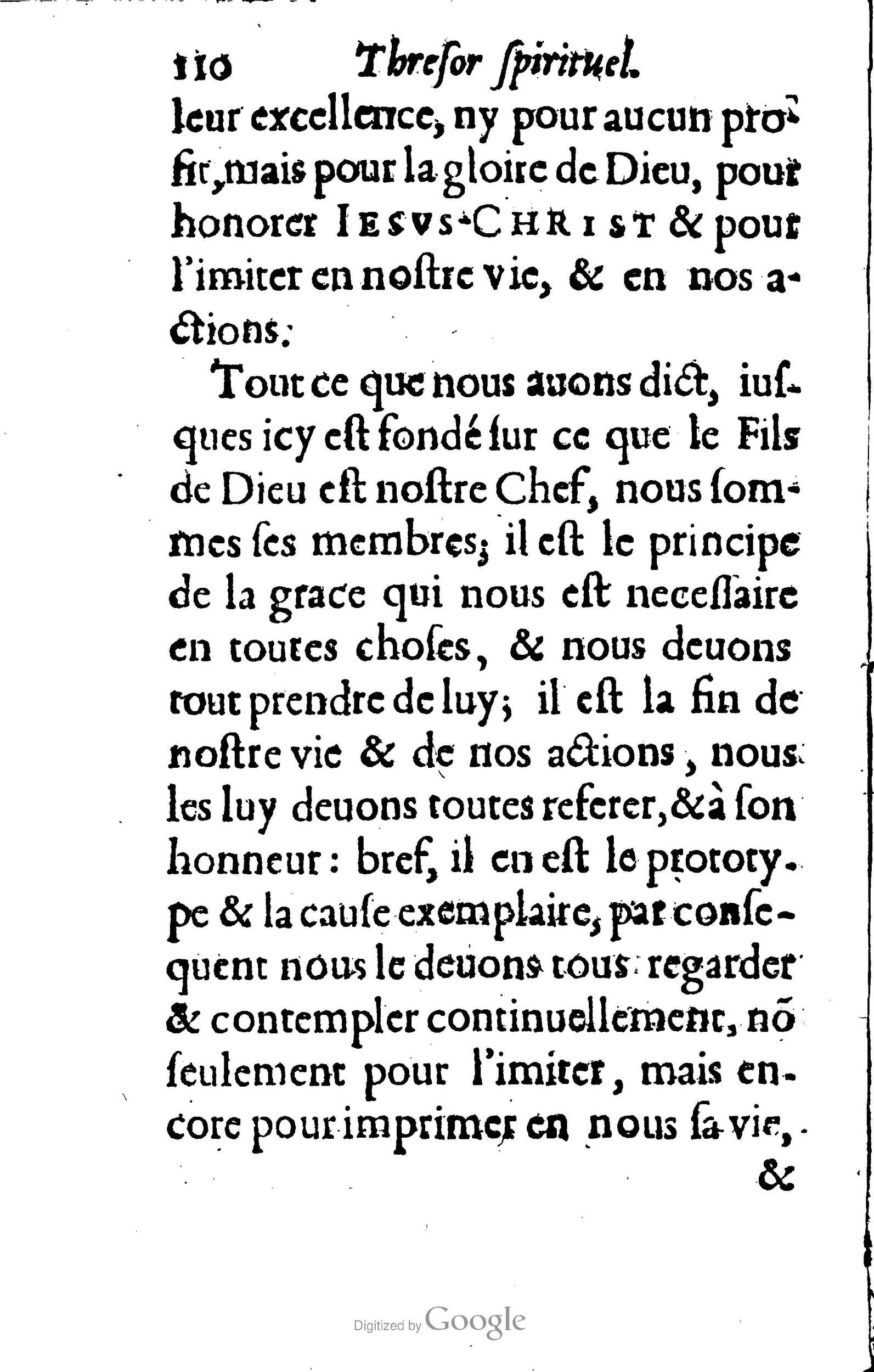 1633 - François Waudré - Trésor spirituel contenant les excellences du christianisme - BM Lyon