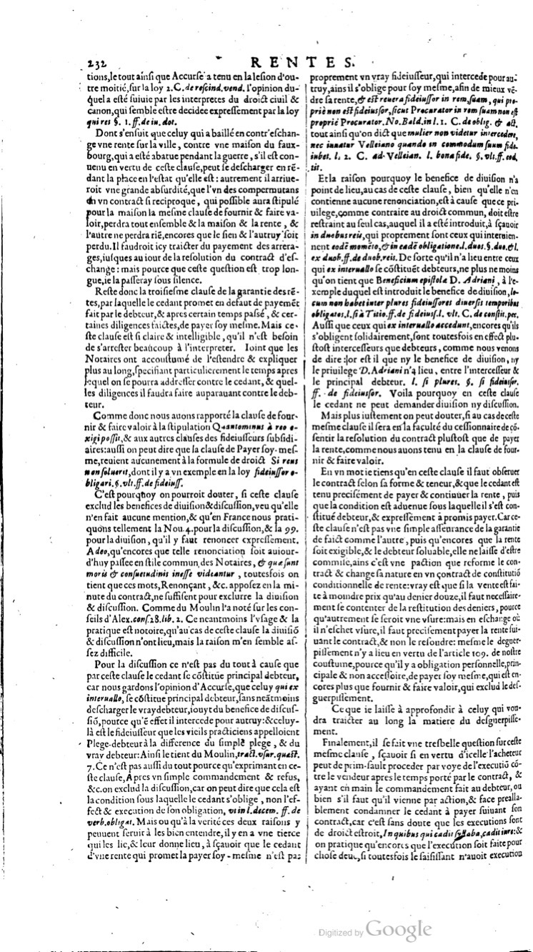 1629 - Veuve Nicolas Buon - Trésor du droit français (21754 T. 3) - BM Lyon 1629 - Veuve Nicolas Buon - Trésor du droit français (21754 T. 3) - BM Lyon