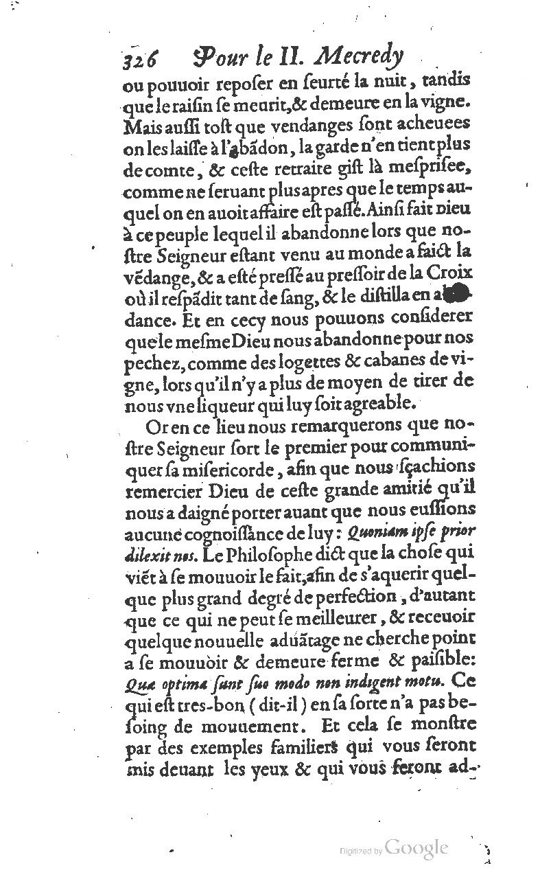 1607 - Nicolas Du Fossé - Trésor quadragésimal - T 01 - BM Lyon