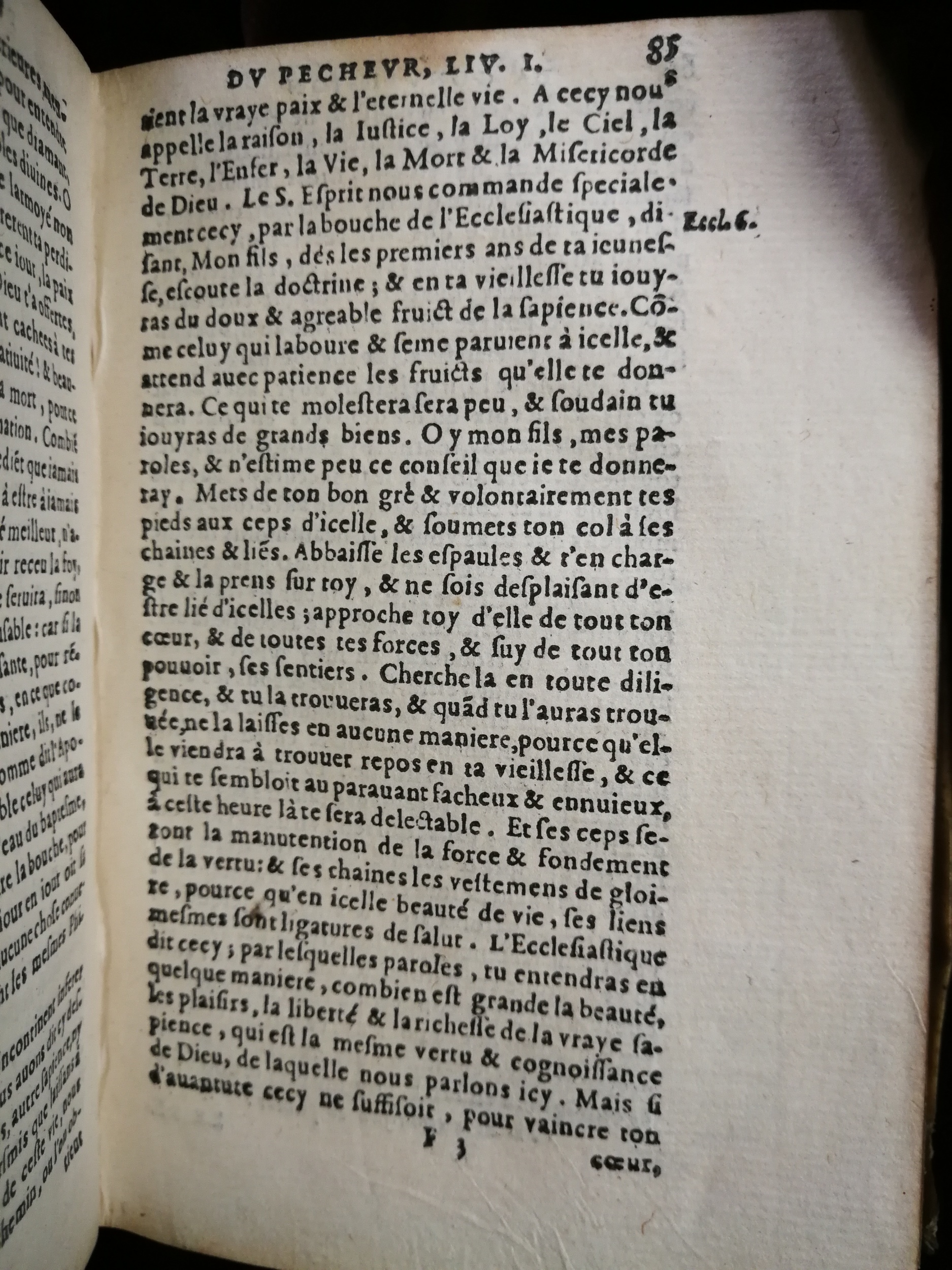 1596 - Balthazar Bellère - Trésor et abrégé de toutes les œuvres spirituelles du révérend Père F. Louis de Grenade - BU Lille