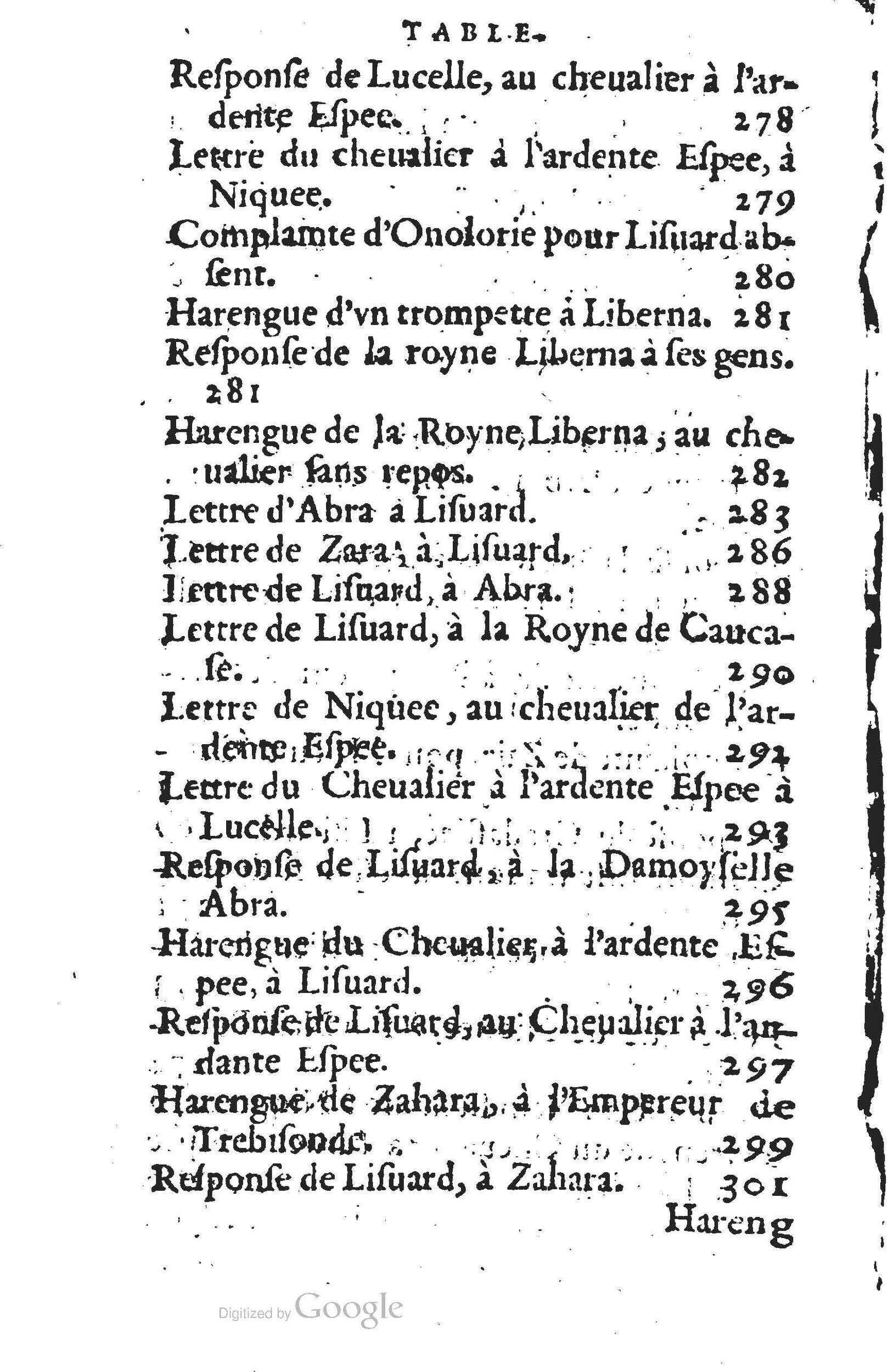 1560 - Jean d’Ogerolles et Gabriel Cotier Lyon - Trésor des Amadis - BSB Munich