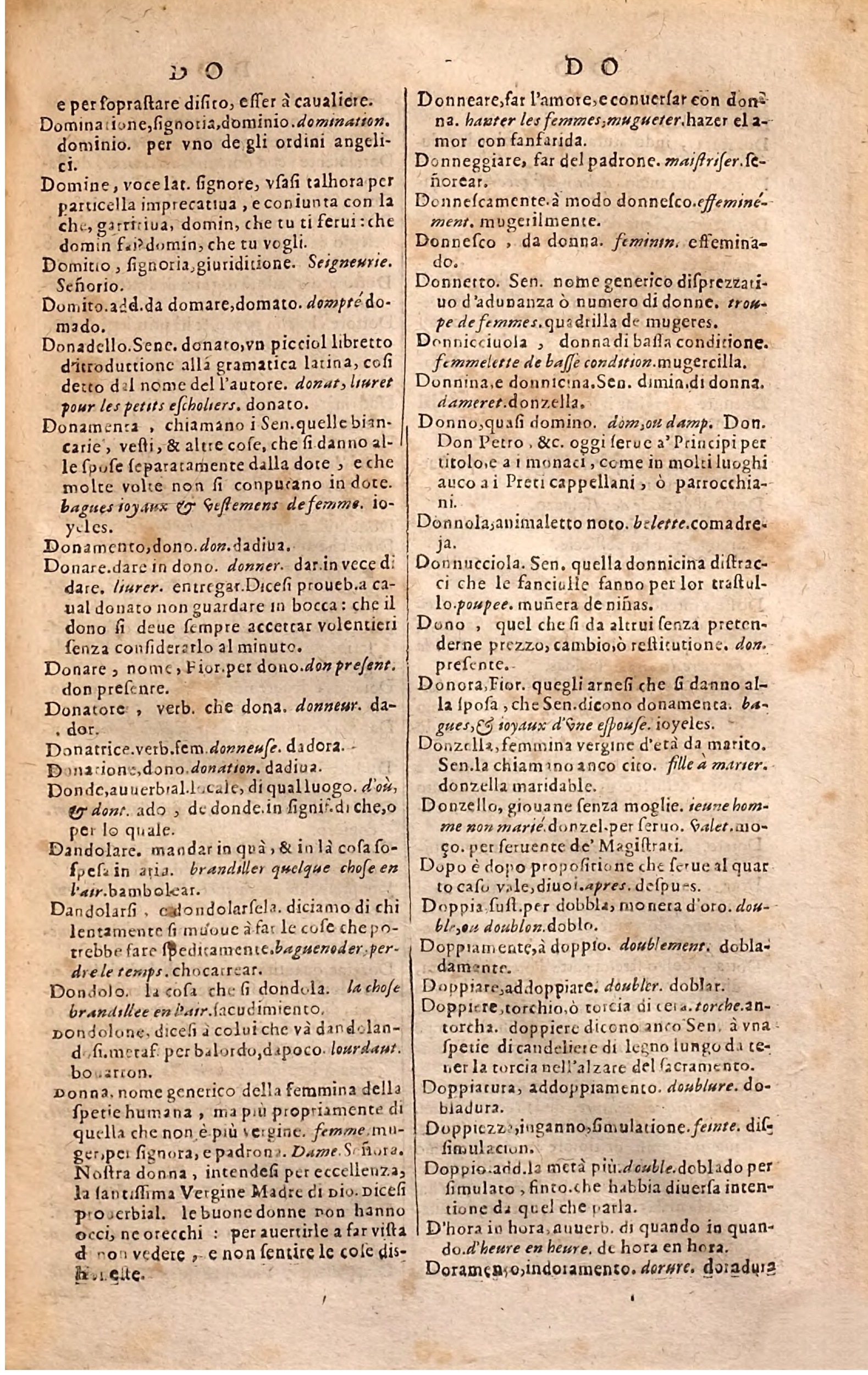 1627 - Jacques Crespin - Trésor des trois langues (Troisième partie) - Regensburg