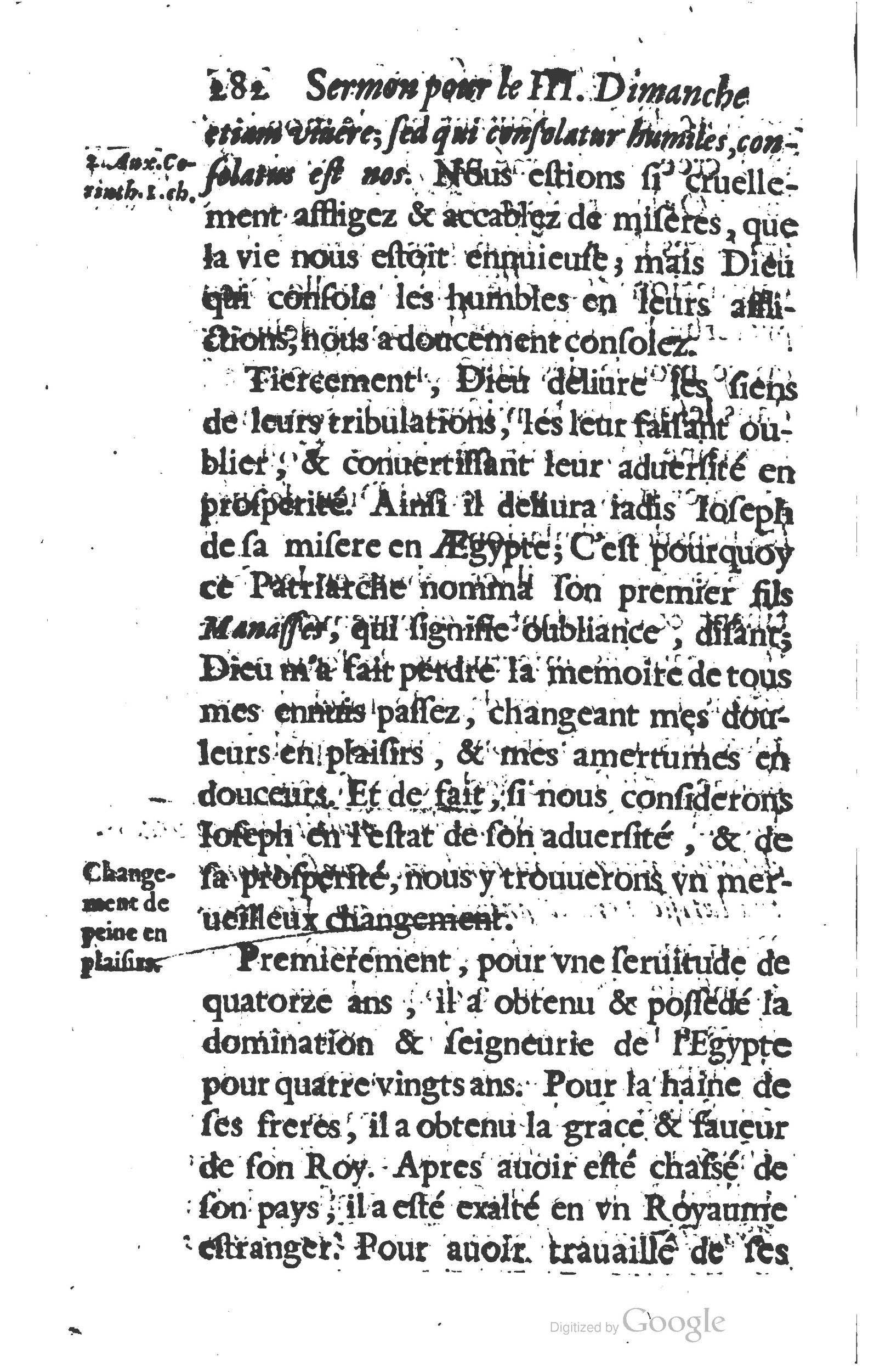 1629 - Manassés de Préaulx - Sermons ou Trésors de la piété chrétienne - BM Lyon