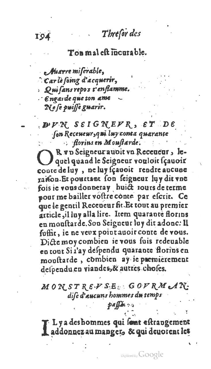 1611 - Jean Osmont - Trésor des récréations - BSB Munich