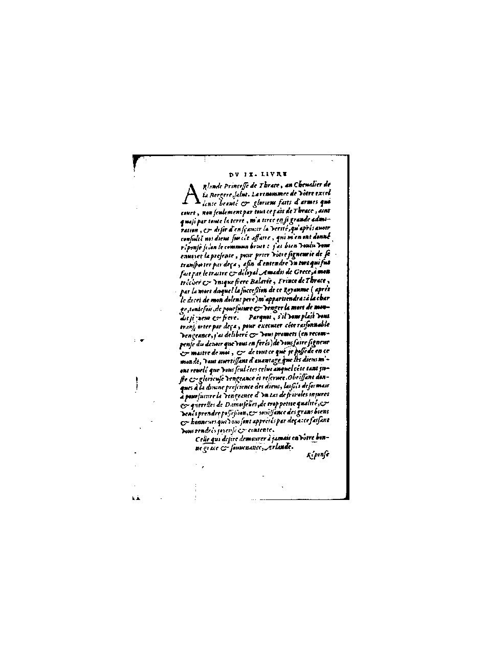 1560 - Christophe Plantin - Trésor des Amadis - BnF