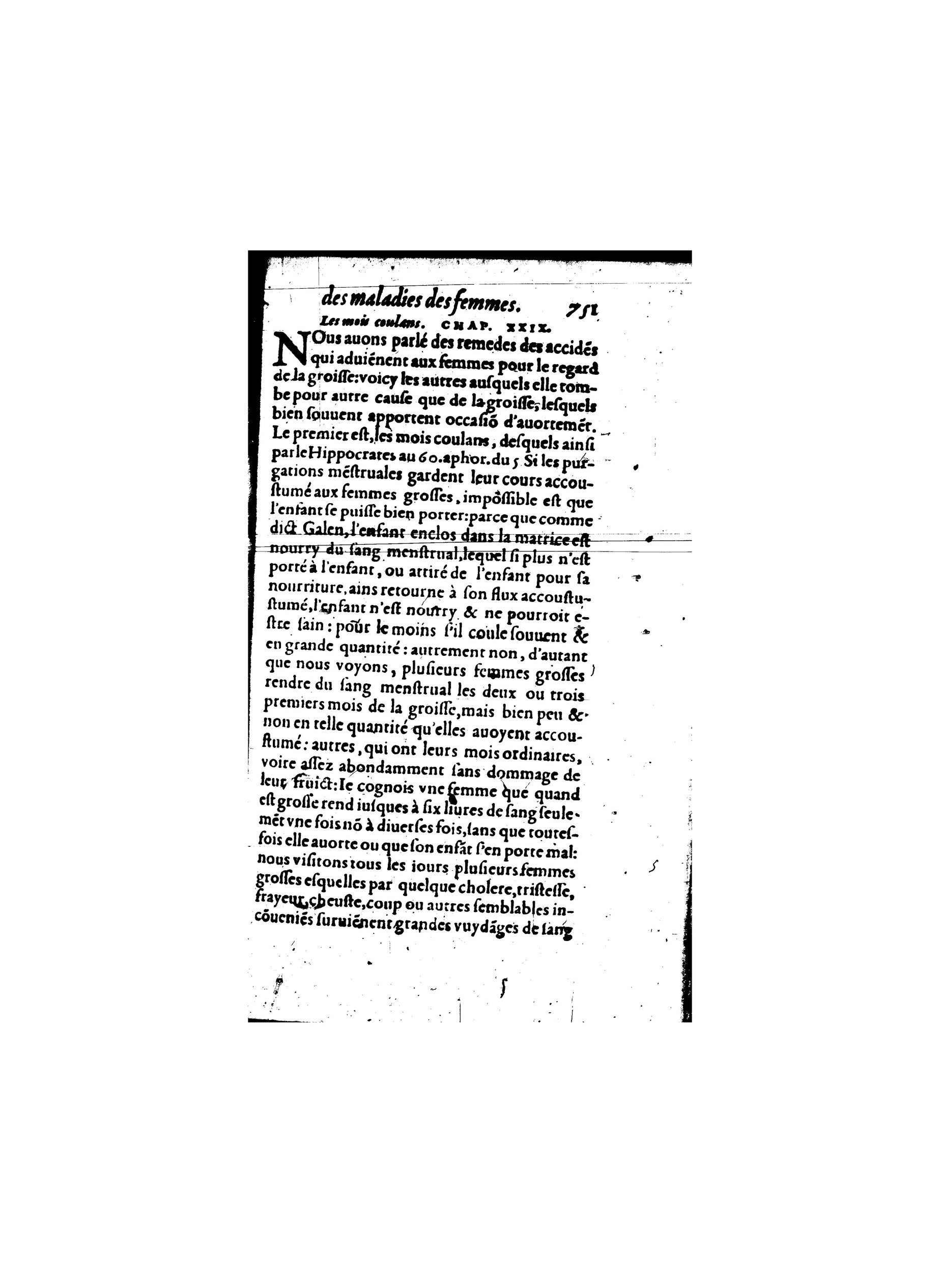 1587 - Jacques du Puis - Trésor des remèdes secrets pour les maladies des femmes - BnF