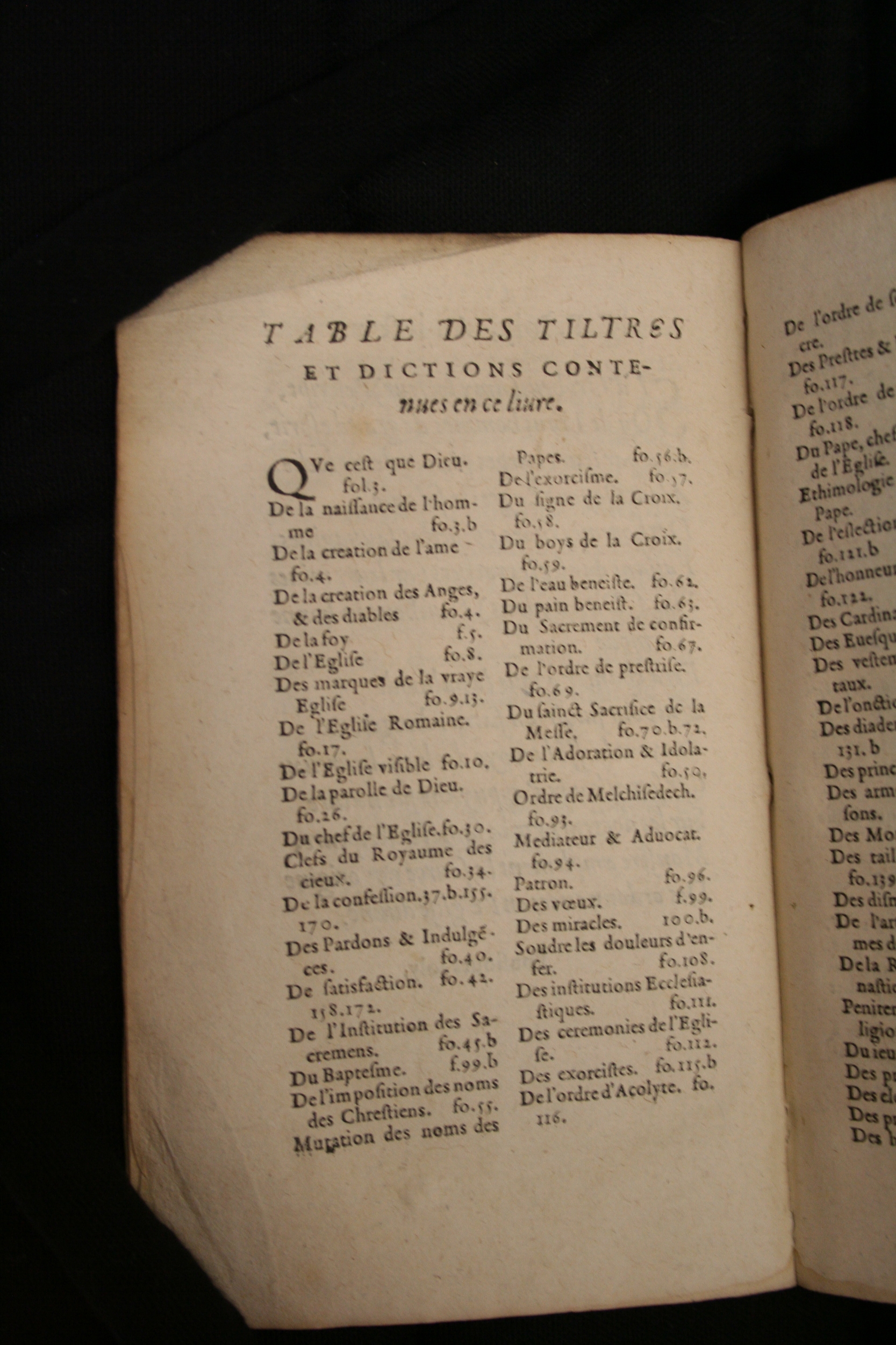 1586 - Jean Parant - Trésor de l’Église catholique et de vérité - BM Bordeaux