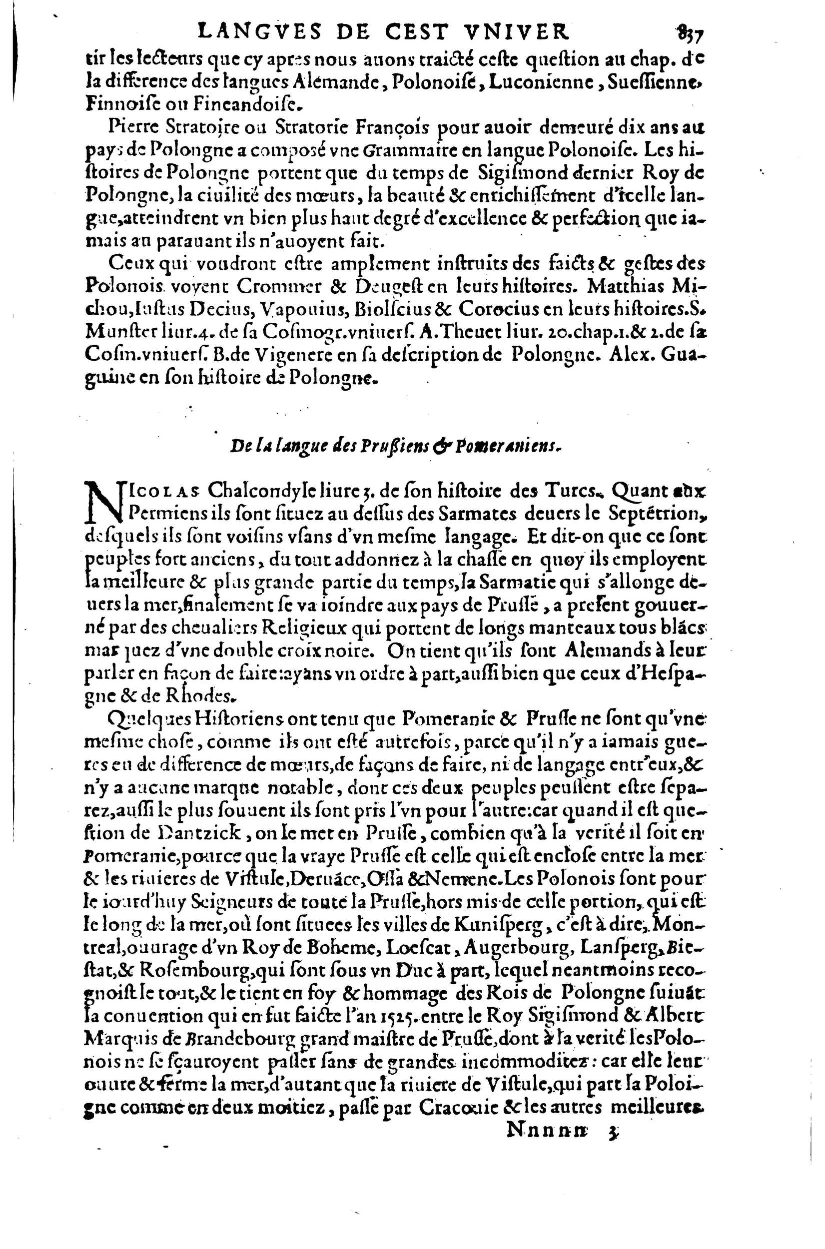 1608 - Nicolas Du Fossé - Trésor politique - BnF Tolbiac