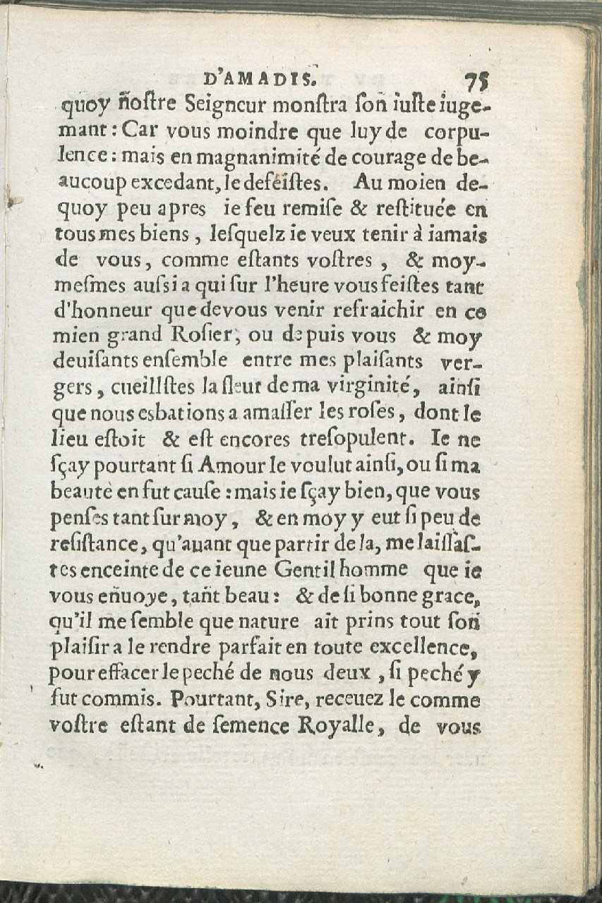 1559 - Pierre Regnard - Trésor des Amadis - Det KLG Copenhague