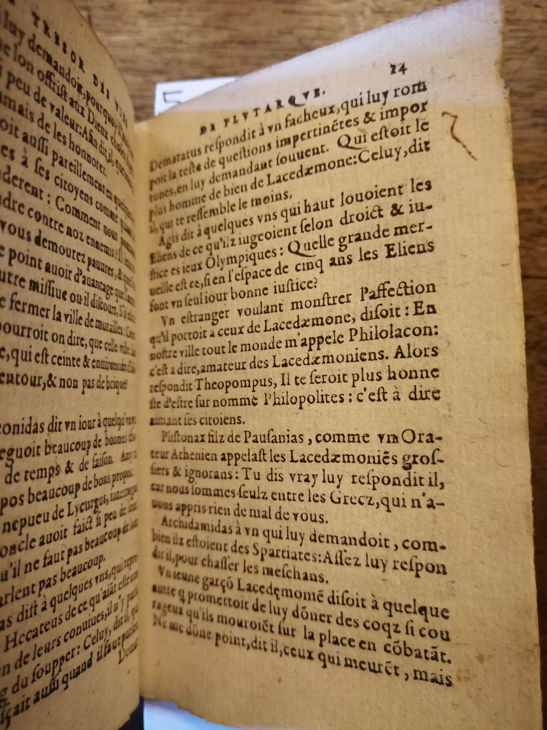 1569 - Benoît Rigaud - Trésor des vies de Plutarque - BNC Florence 1569 - Benoît Rigaud - Trésor des vies de Plutarque - BNC Florence
