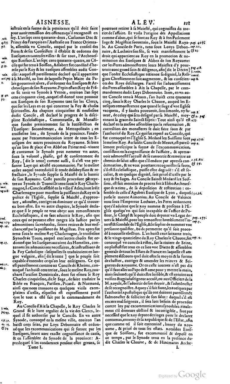 1629 - Veuve Nicolas Buon - Trésor du droit français (21754 T. 1) - BM Lyon