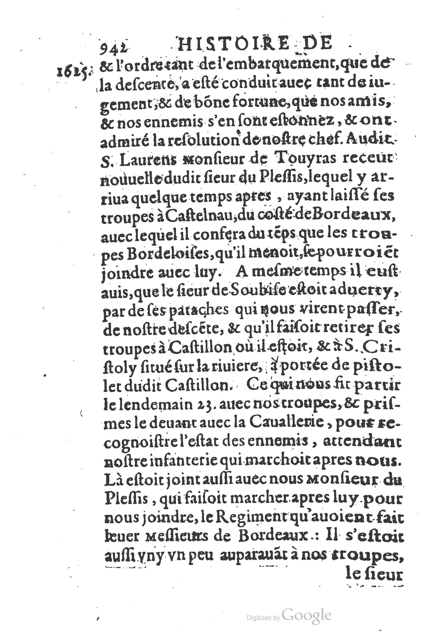 1626 - Joseph Bouillerot - Trésor de l’histoire générale de notre temps - BSB Munich